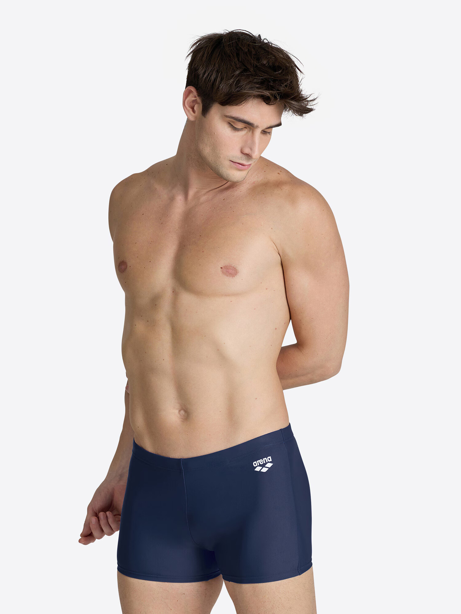 ARENA Pantaloni de baie 'DYNAMO SHORT' bleumarin / alb - Pled.ro