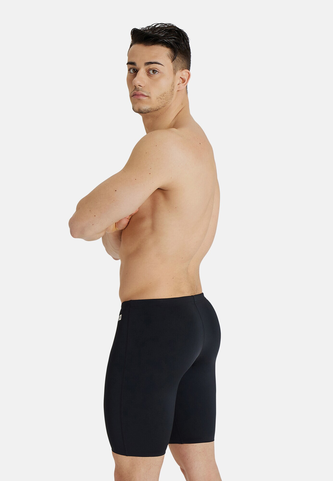 ARENA Pantaloni de baie 'Team Jammer' negru / alb - Pled.ro