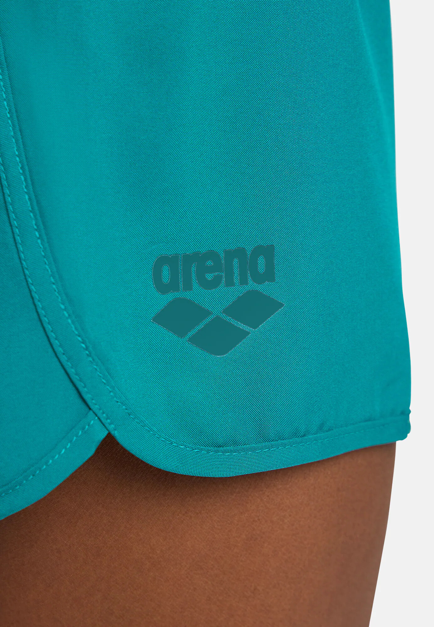 ARENA Pantaloni sport 'TEAM SHORT SOLID' verde jad / verde închis - Pled.ro