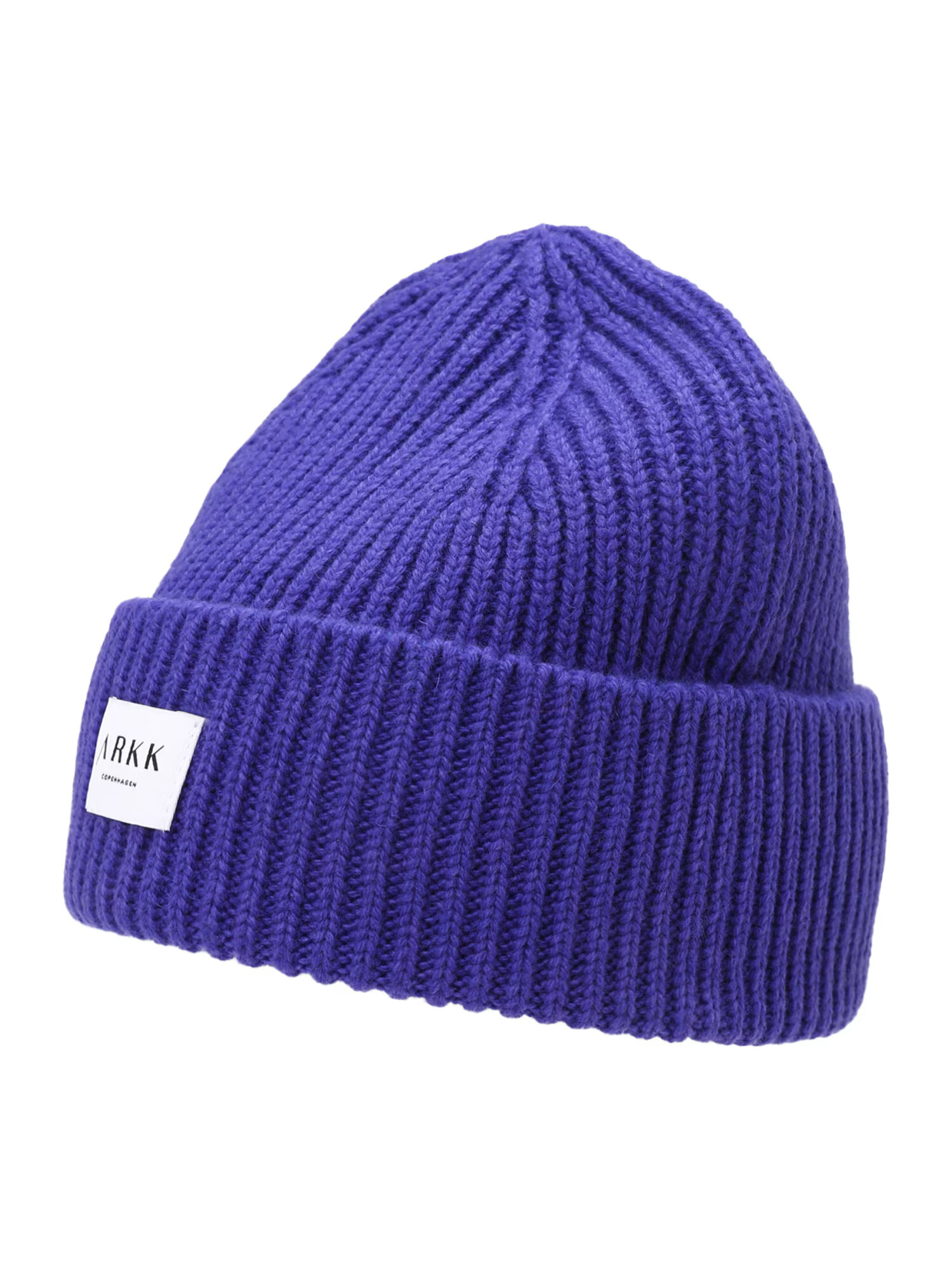 ARKK Copenhagen Căciulă 'Classic' albastru violet / alb - Pled.ro