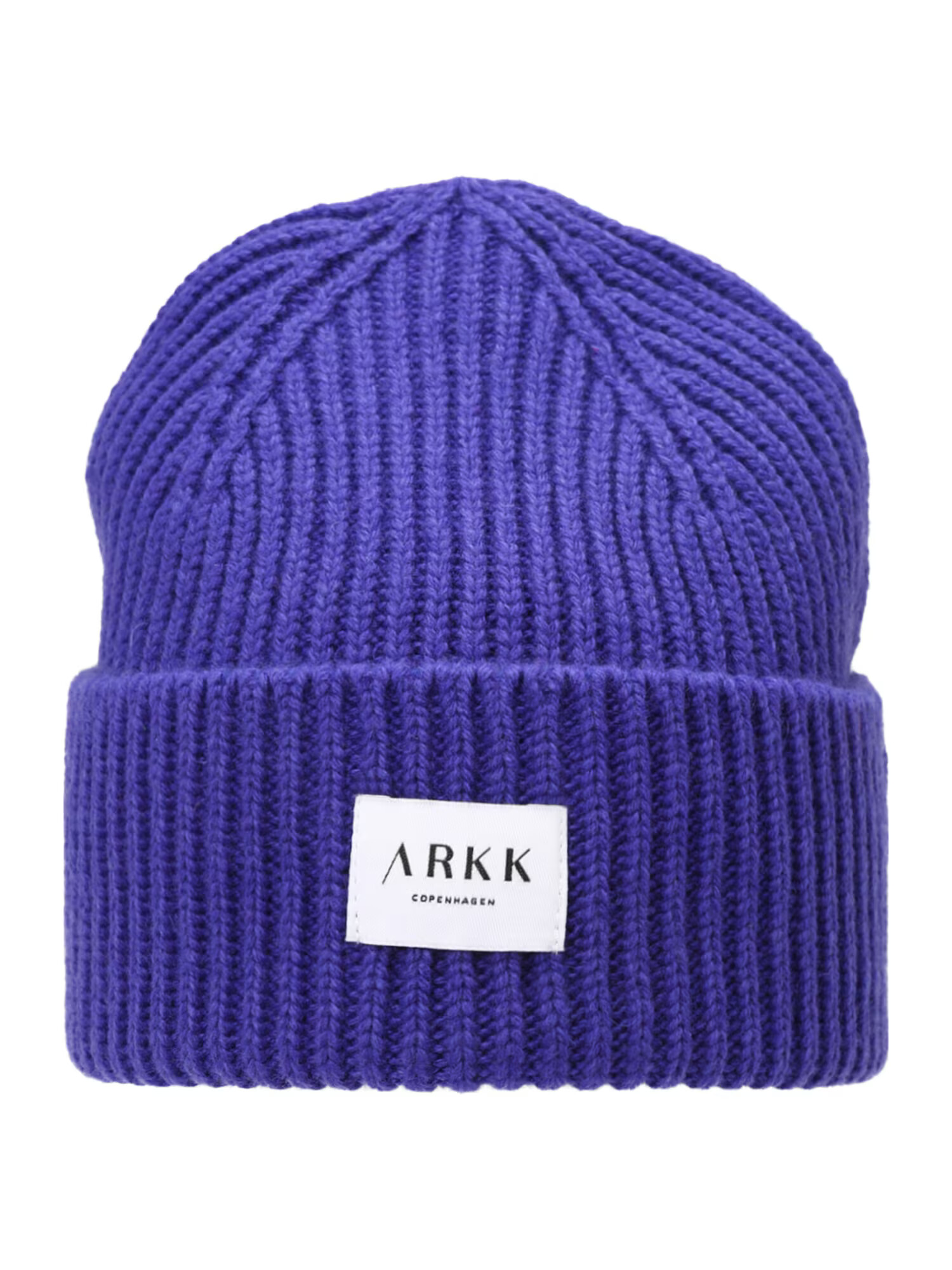 ARKK Copenhagen Căciulă 'Classic' albastru violet / alb - Pled.ro