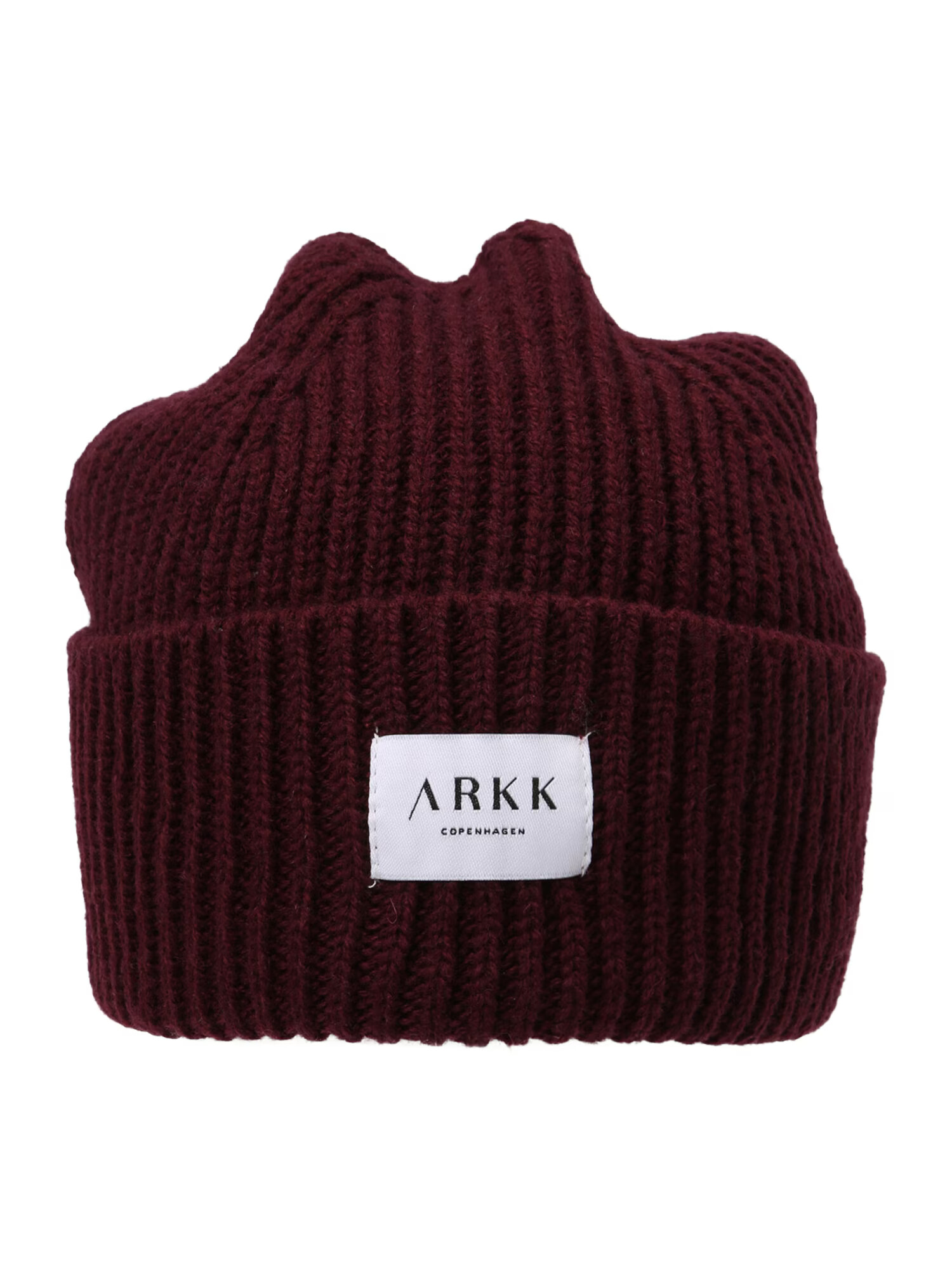 ARKK Copenhagen Căciulă 'Classic' roșu bordeaux / alb - Pled.ro