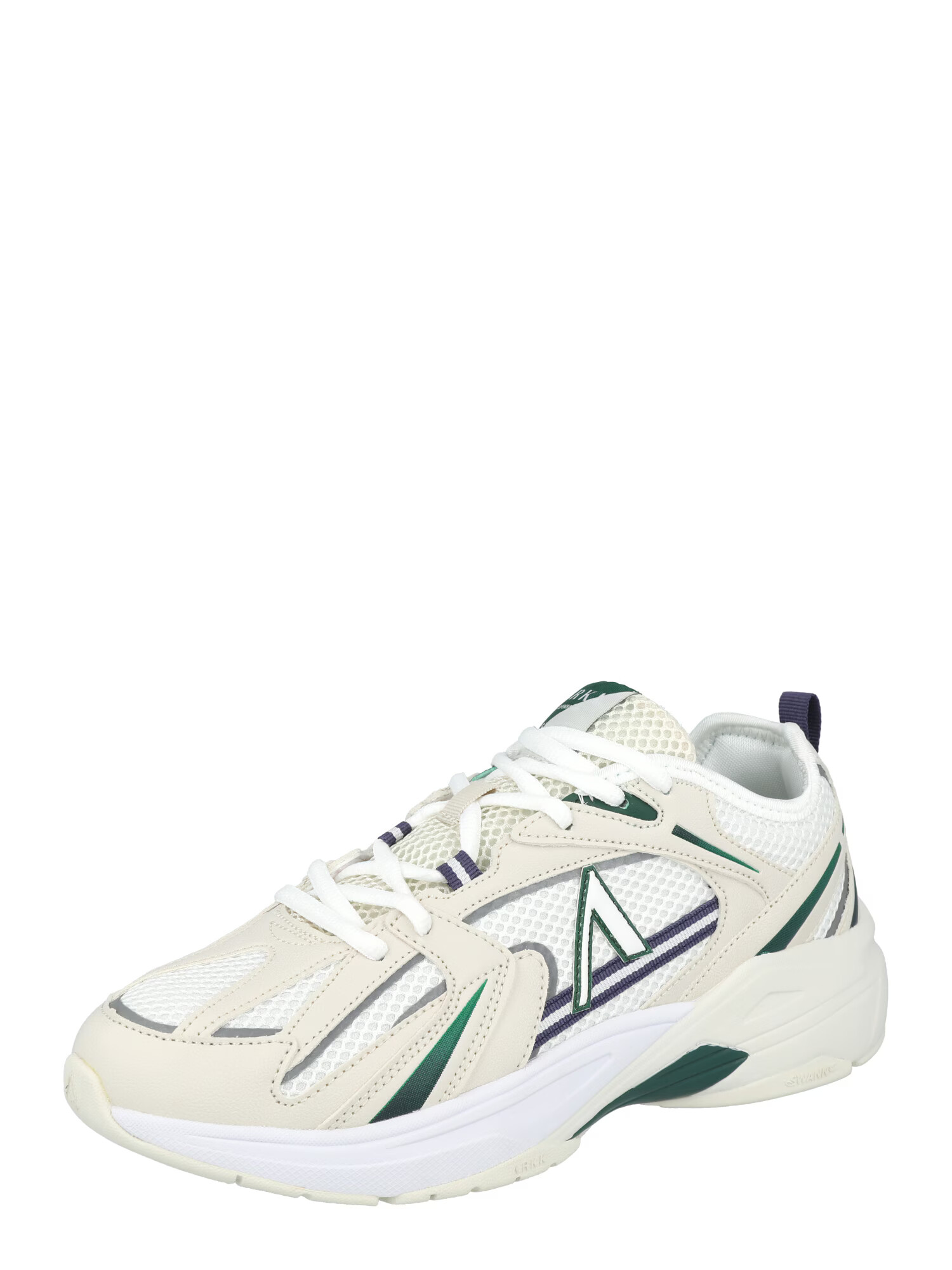 ARKK Copenhagen Sneaker low 'Oserra' grej / gri închis / verde iarbă / alb - Pled.ro