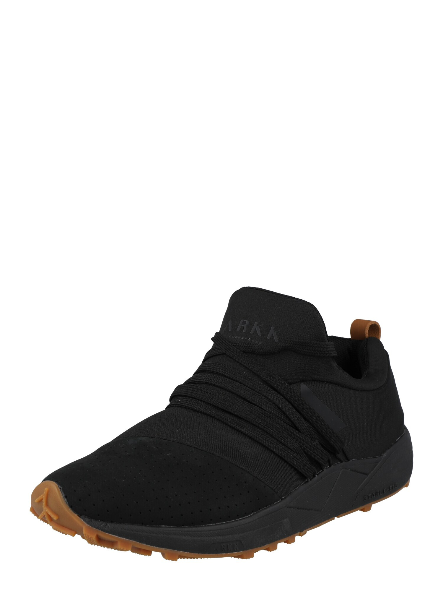 ARKK Copenhagen Sneaker low 'Raven' maro coniac / negru - Pled.ro