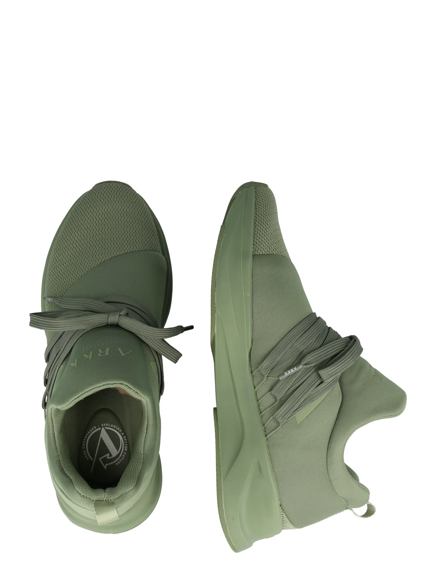 ARKK Copenhagen Sneaker low 'Raven' verde - Pled.ro