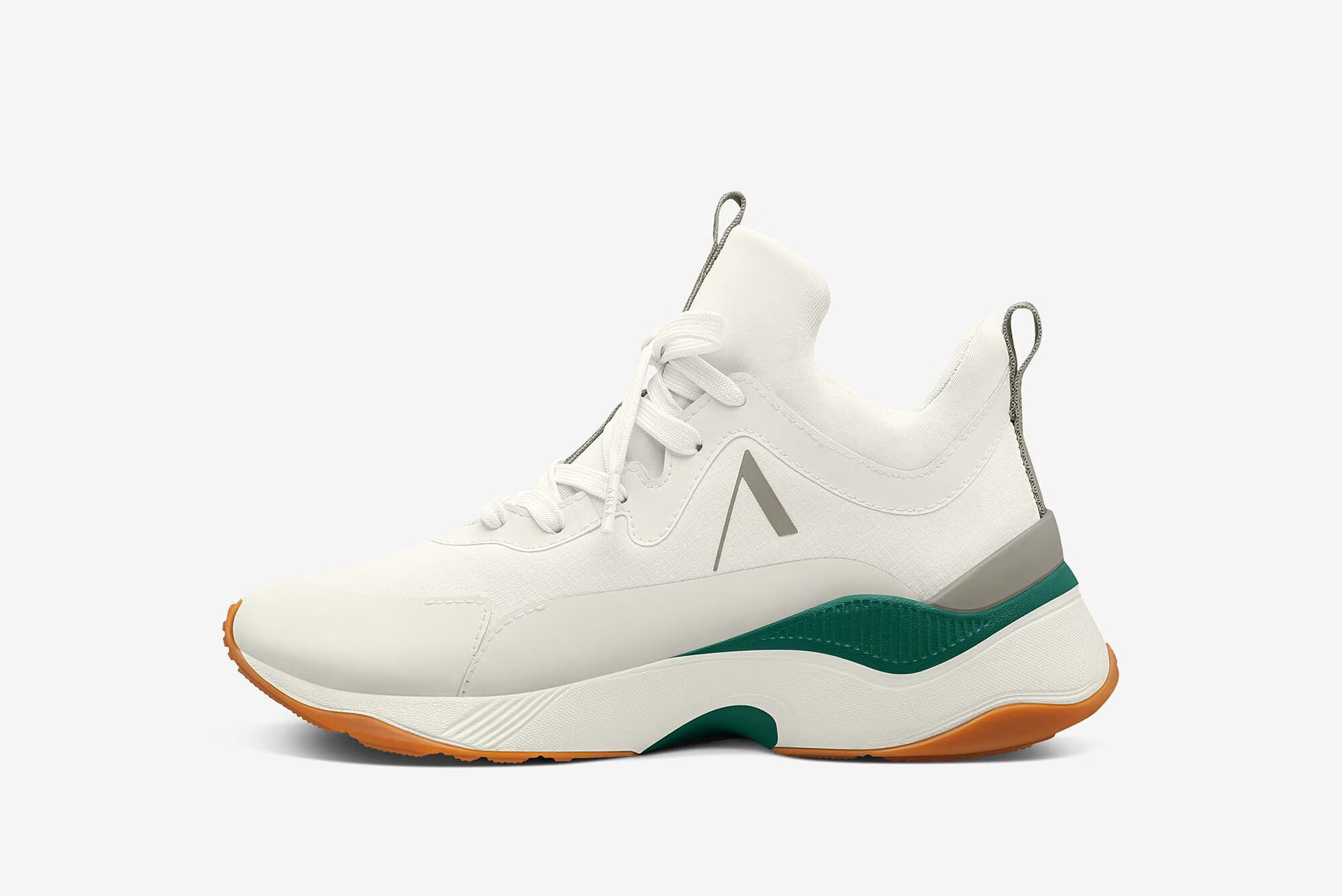 ARKK Copenhagen Sneaker low 'Stormrydr' gri piatră / verde închis / alb - Pled.ro