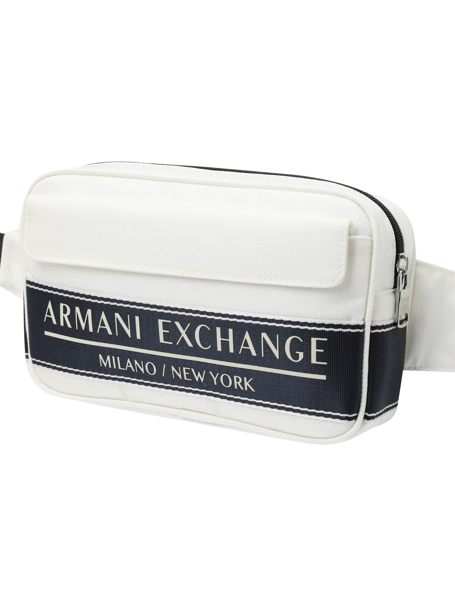 ARMANI EXCHANGE Borsetă negru / alb - Pled.ro