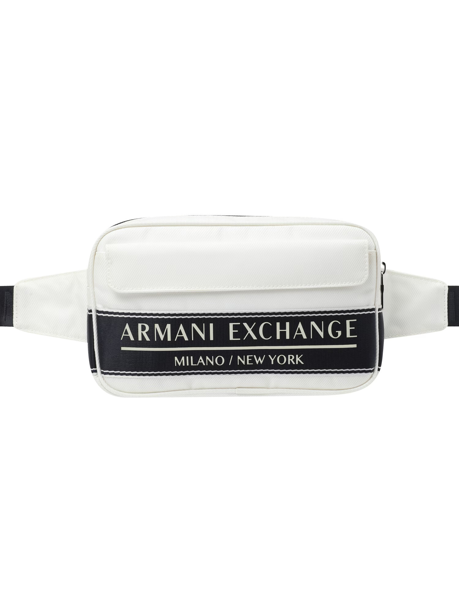 ARMANI EXCHANGE Borsetă negru / alb - Pled.ro