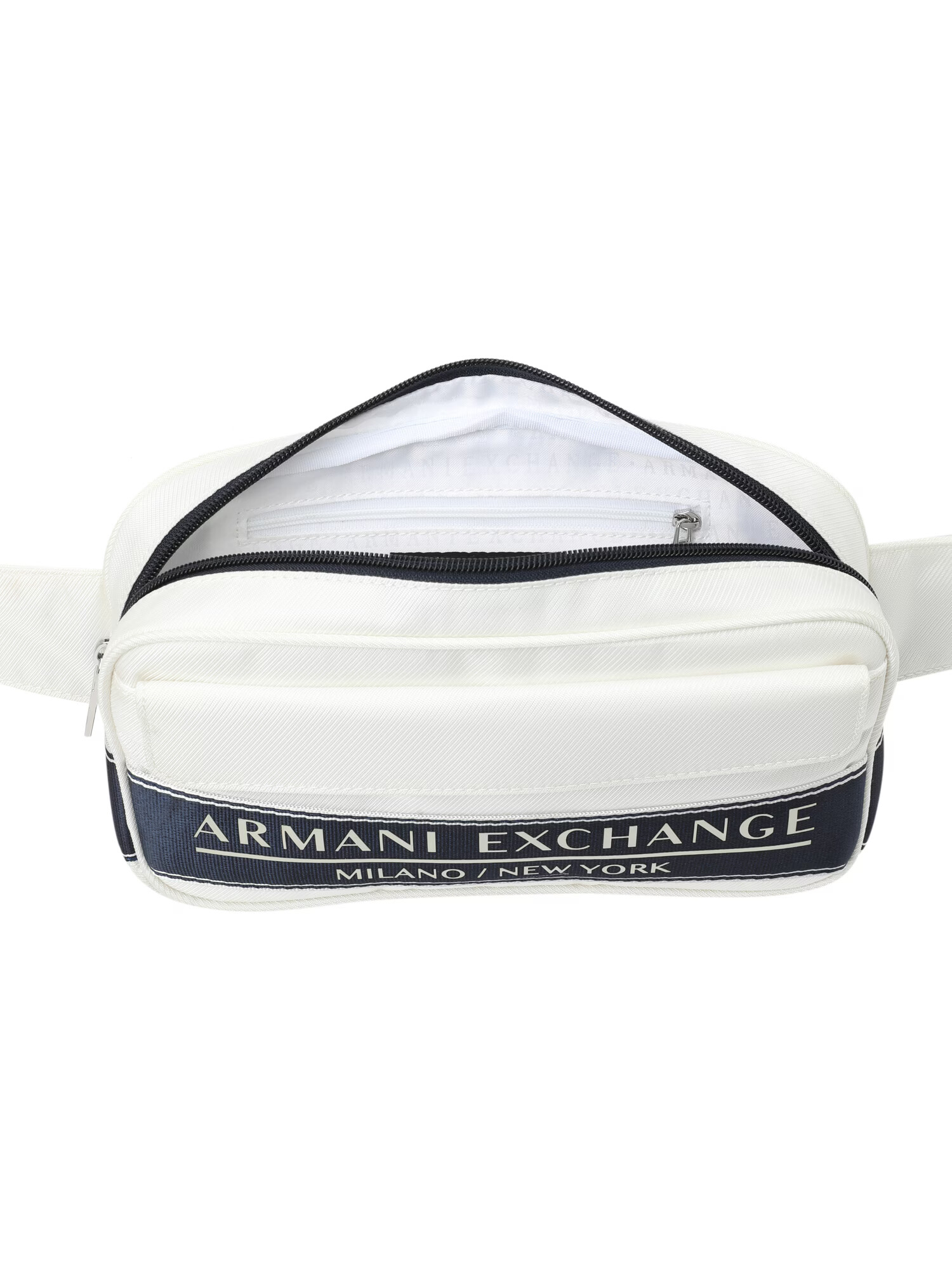 ARMANI EXCHANGE Borsetă negru / alb - Pled.ro