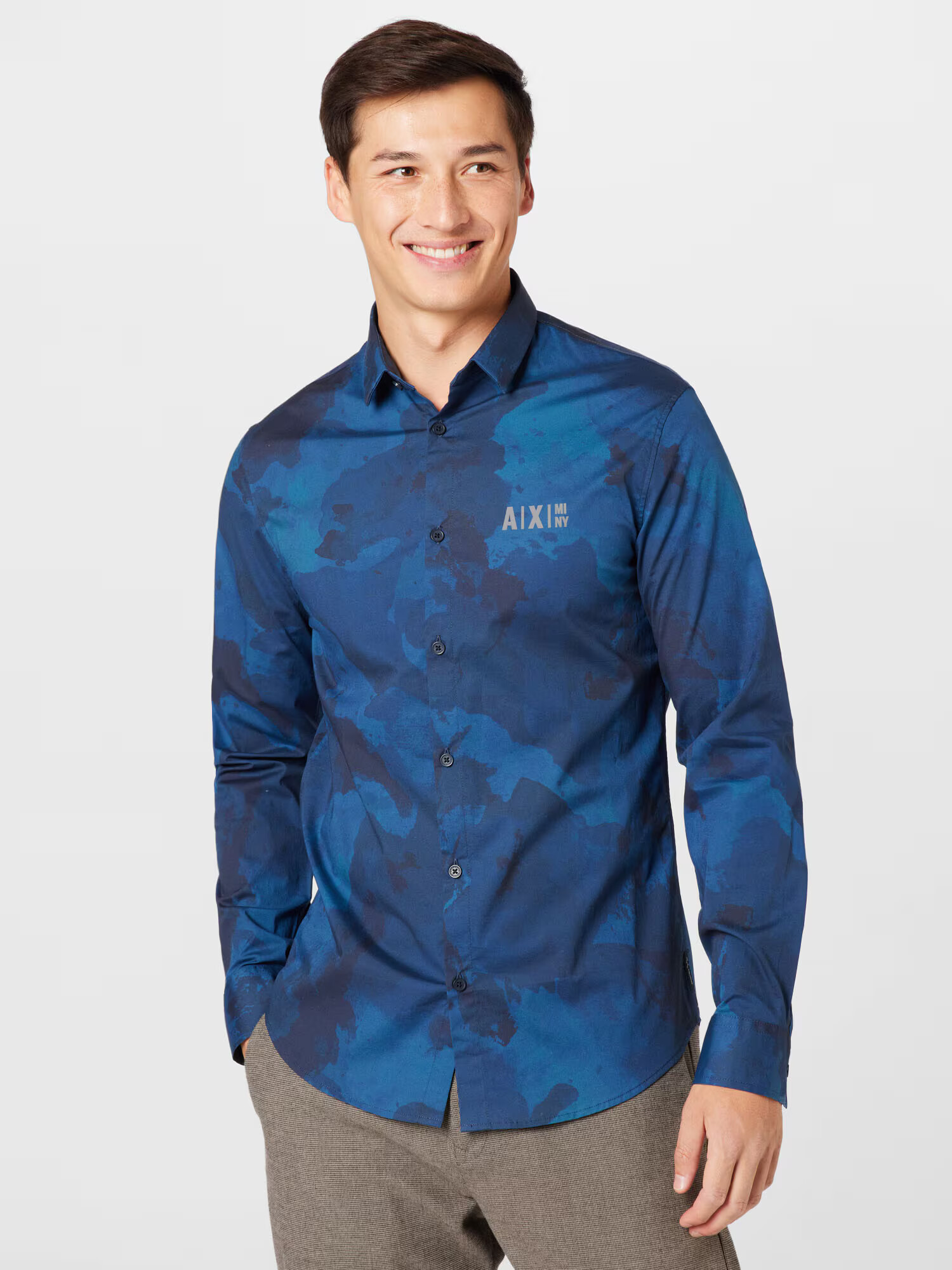 ARMANI EXCHANGE Cămașă 'CAMICIA' albastru / bleumarin - Pled.ro