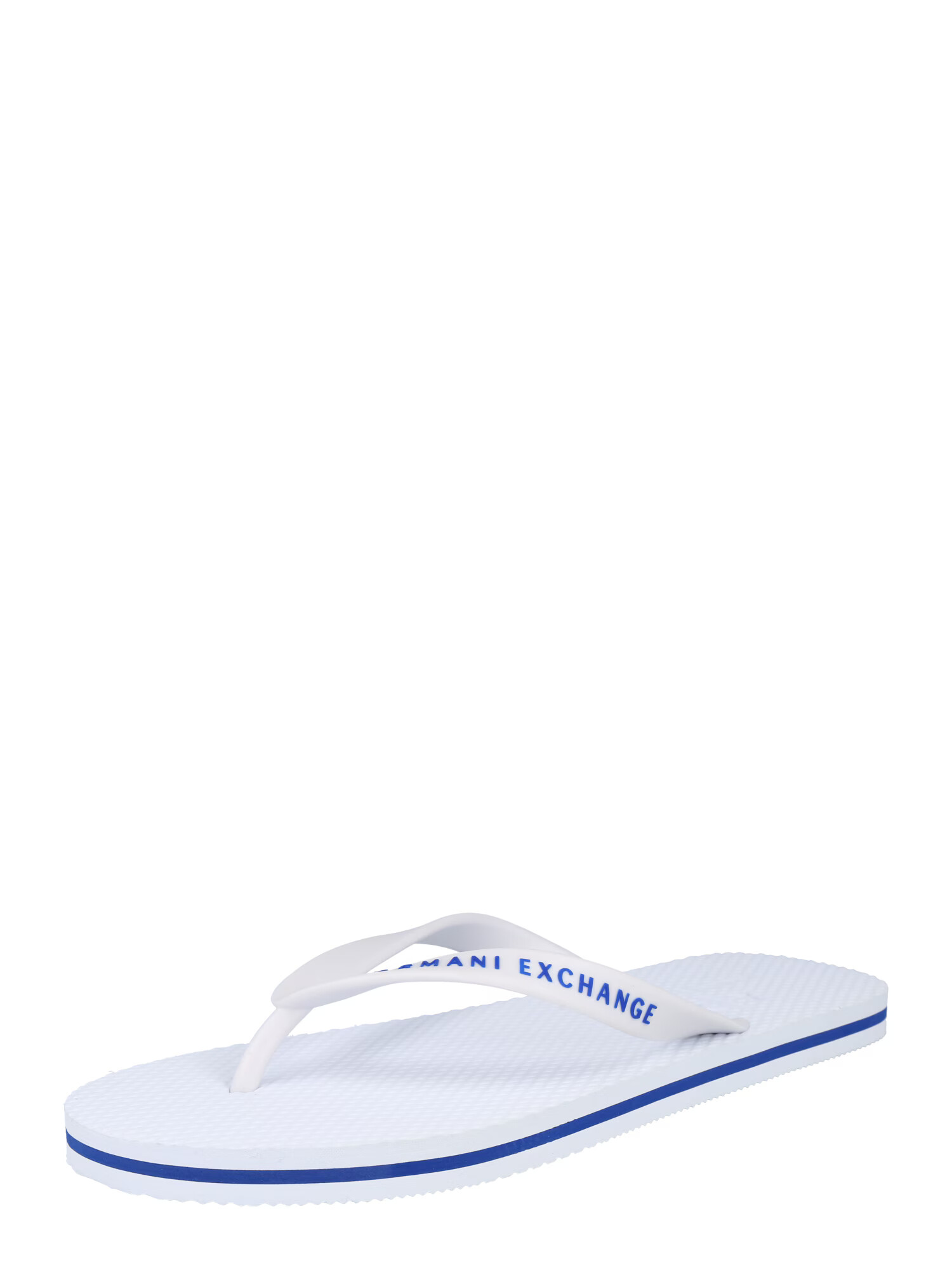 ARMANI EXCHANGE Flip-flops albastru / alb - Pled.ro