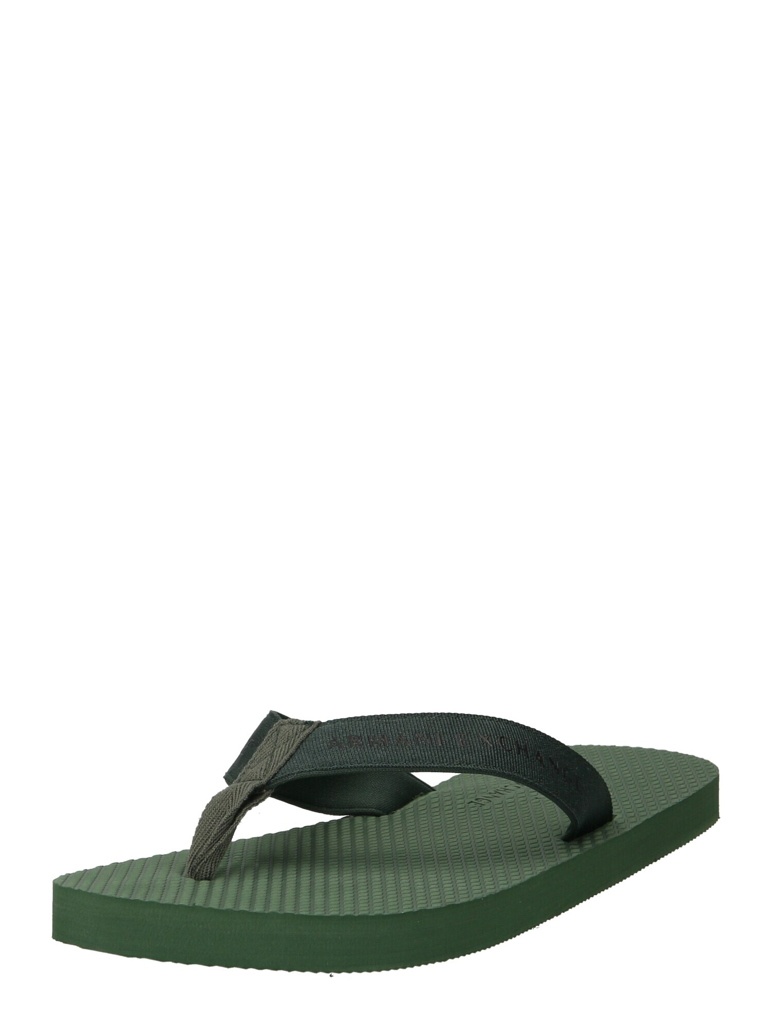 ARMANI EXCHANGE Flip-flops verde închis - Pled.ro