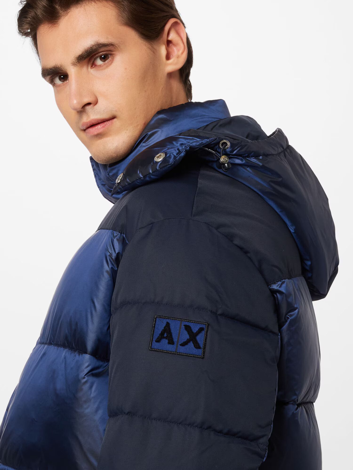 ARMANI EXCHANGE Geacă de iarnă albastru marin / bleumarin - Pled.ro