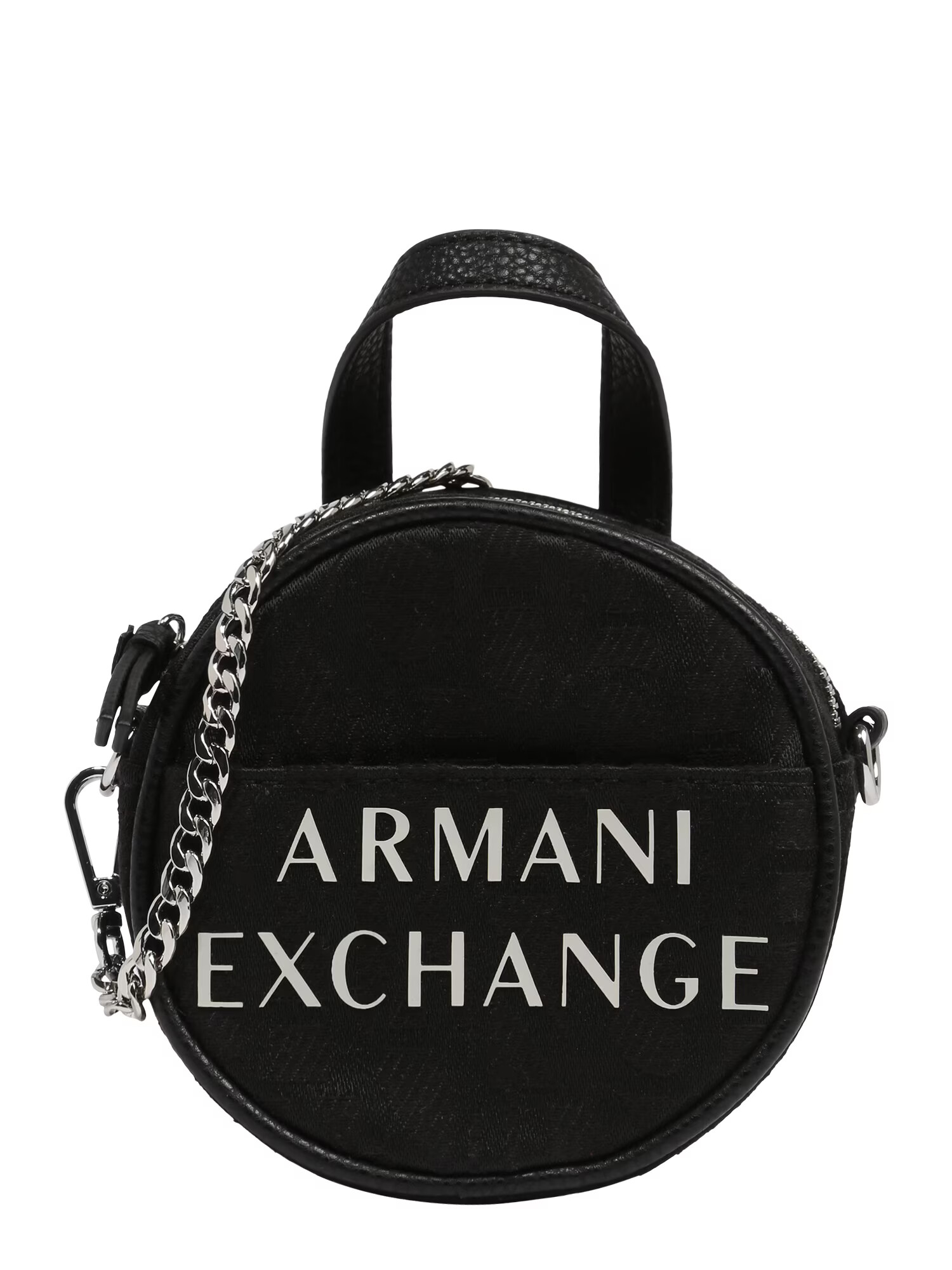 ARMANI EXCHANGE Geantă de umăr negru / alb - Pled.ro