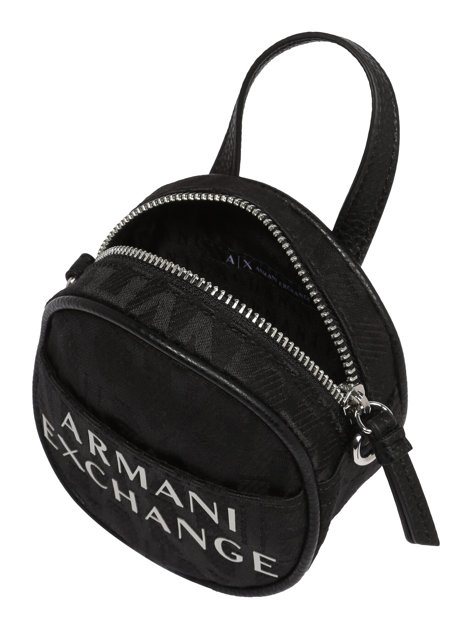 ARMANI EXCHANGE Geantă de umăr negru / alb - Pled.ro