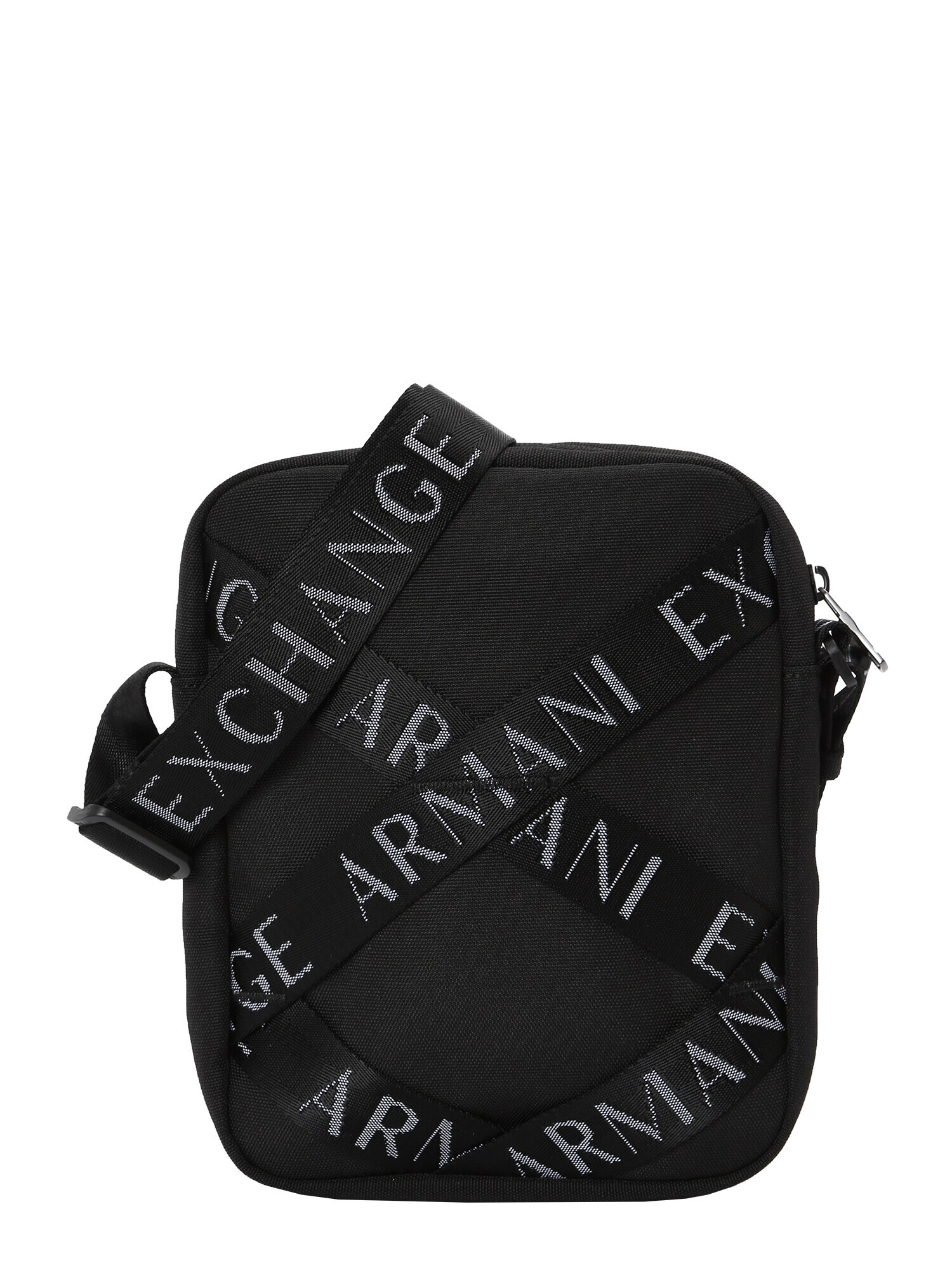 ARMANI EXCHANGE Geantă de umăr negru / alb - Pled.ro