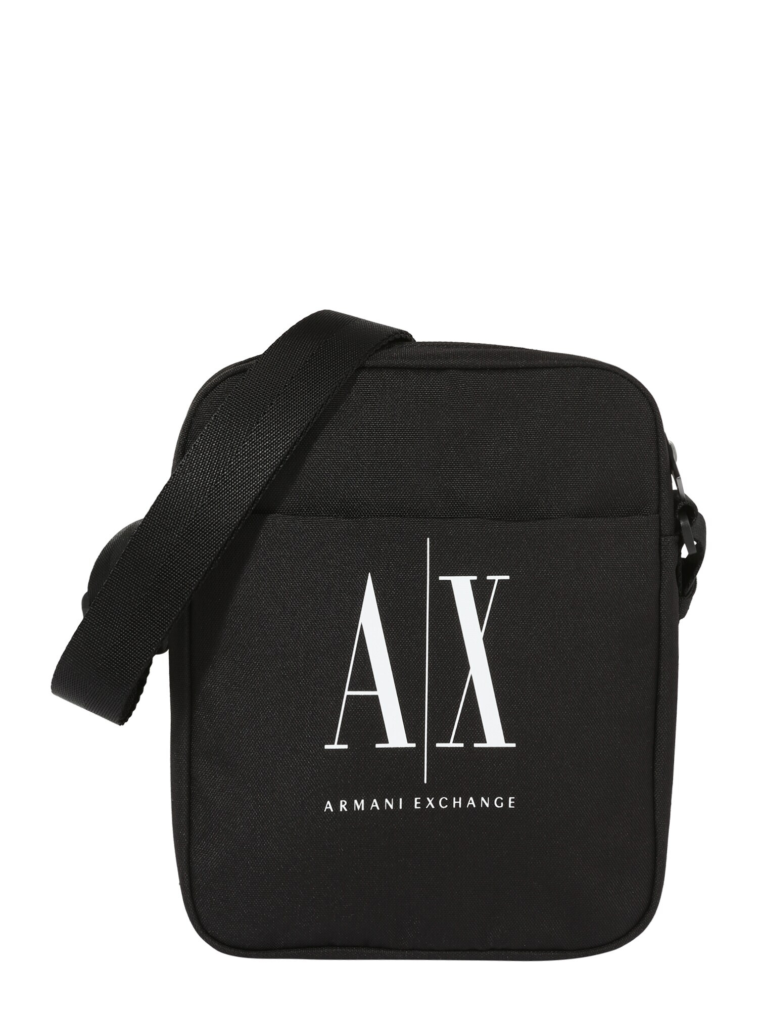 ARMANI EXCHANGE Geantă de umăr negru / alb - Pled.ro