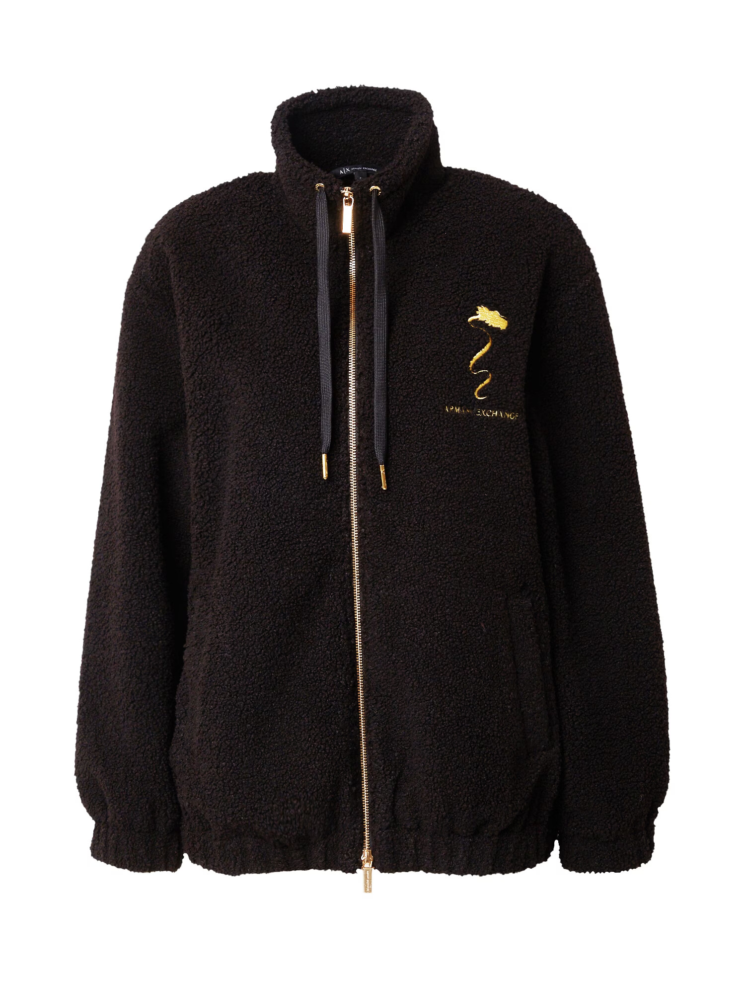 ARMANI EXCHANGE Jachetă fleece galben auriu / negru - Pled.ro