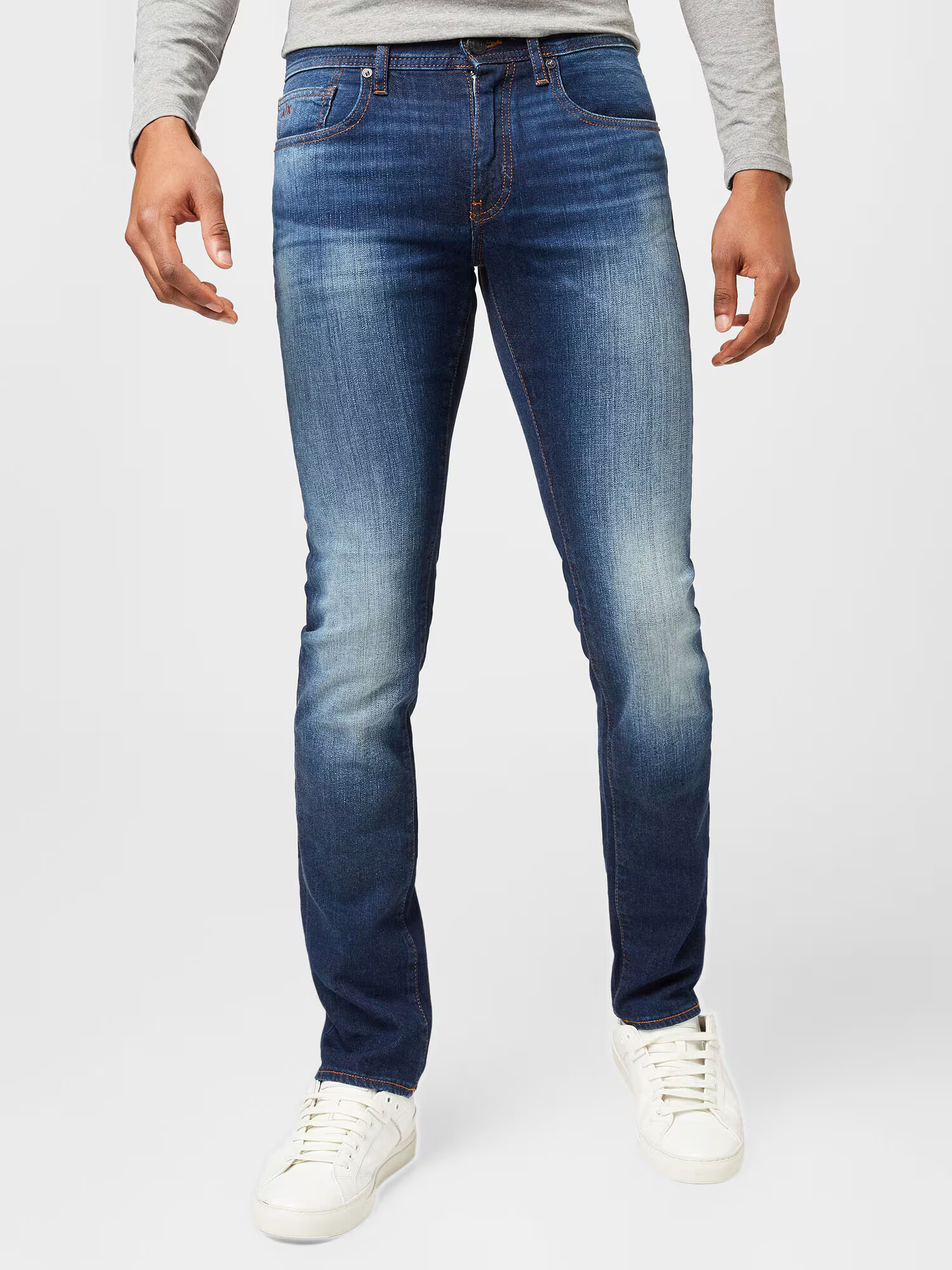 ARMANI EXCHANGE Jeans albastru denim - Pled.ro