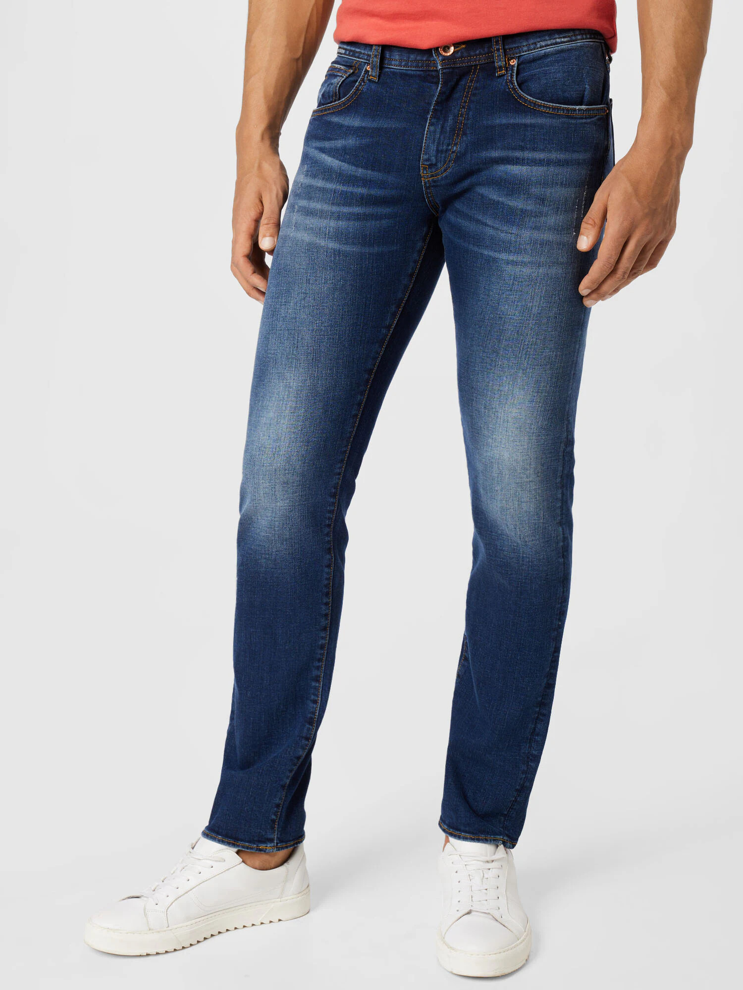 ARMANI EXCHANGE Jeans albastru închis - Pled.ro