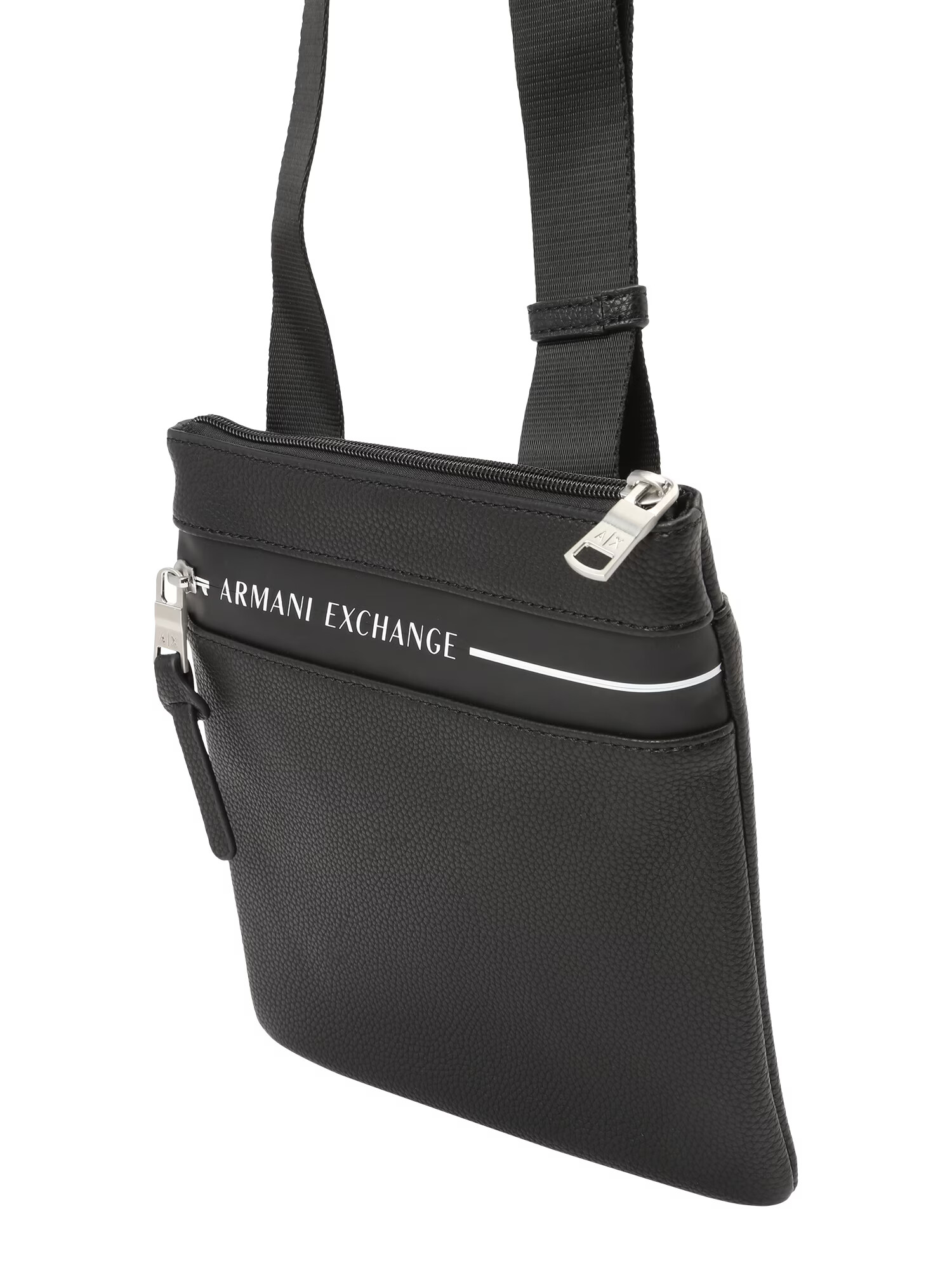 ARMANI EXCHANGE Messenger negru / alb - Pled.ro