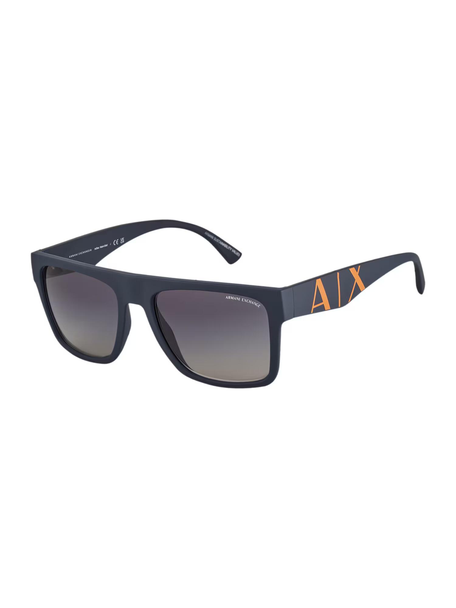 ARMANI EXCHANGE Ochelari de soare '0AX4113S' albastru noapte / portocaliu - Pled.ro