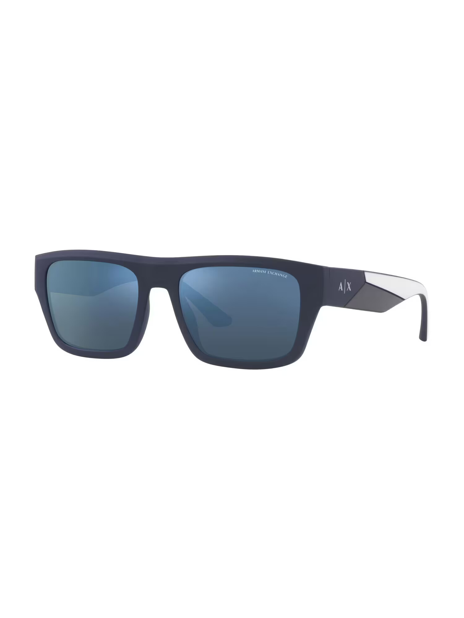 ARMANI EXCHANGE Ochelari de soare '0AX4124SU56807887' albastru închis / negru / argintiu - Pled.ro