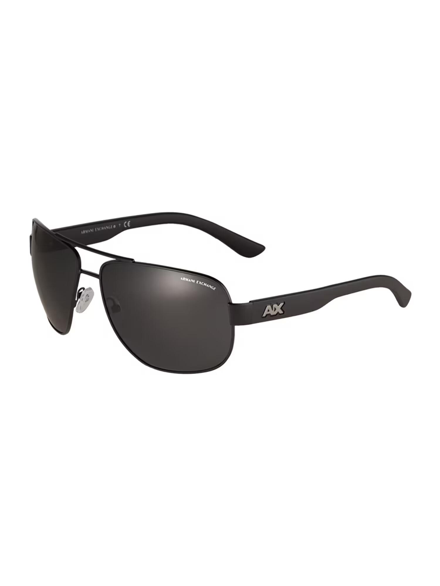 ARMANI EXCHANGE Ochelari de soare '2012S' negru / argintiu / alb - Pled.ro