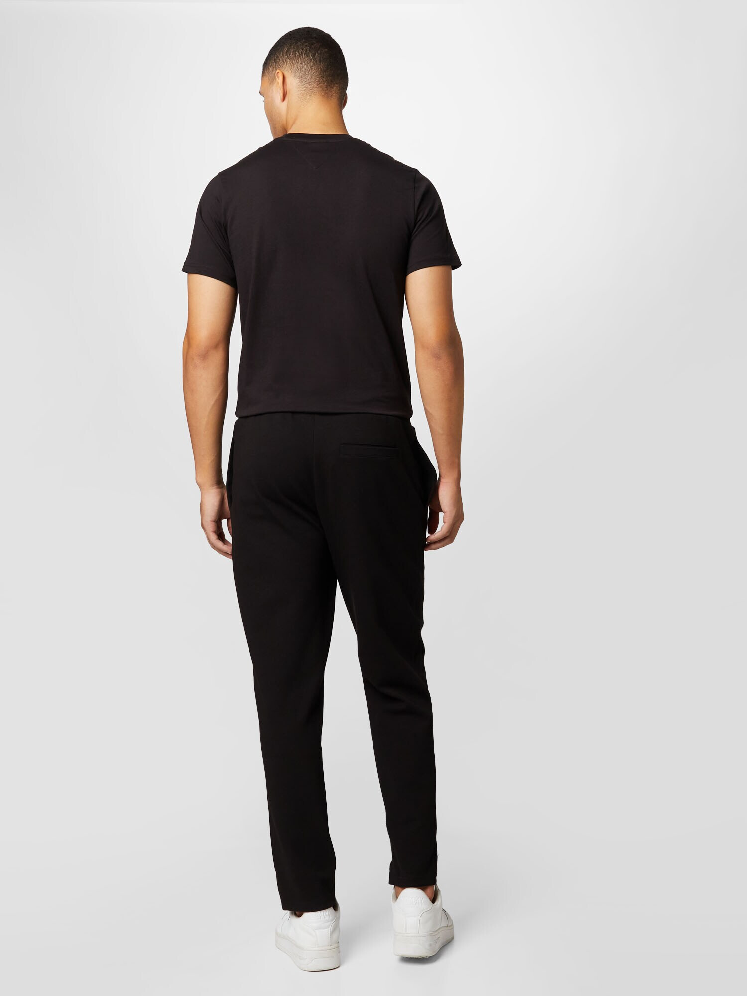 ARMANI EXCHANGE Pantaloni negru / alb - Pled.ro