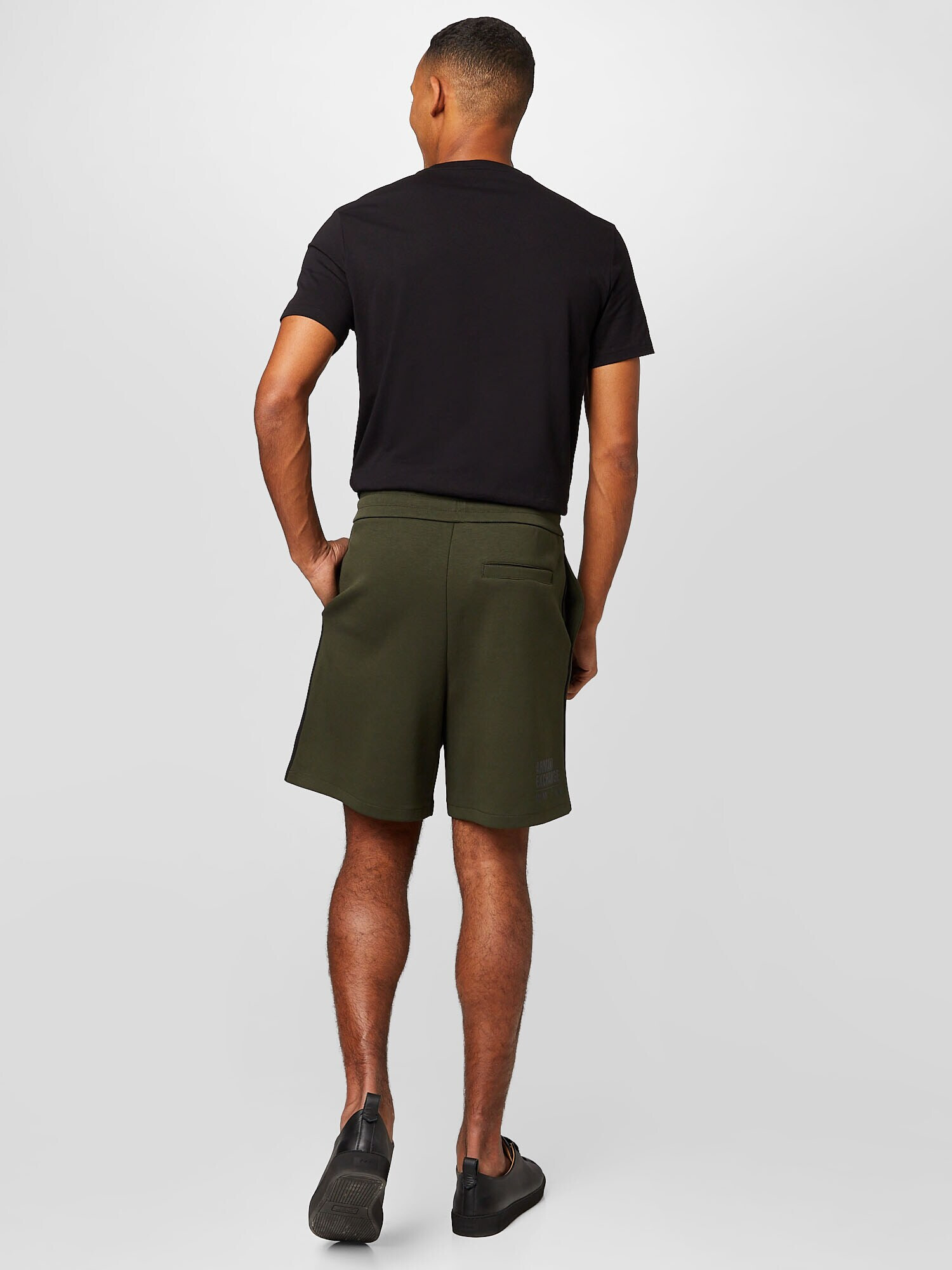 ARMANI EXCHANGE Pantaloni verde închis - Pled.ro