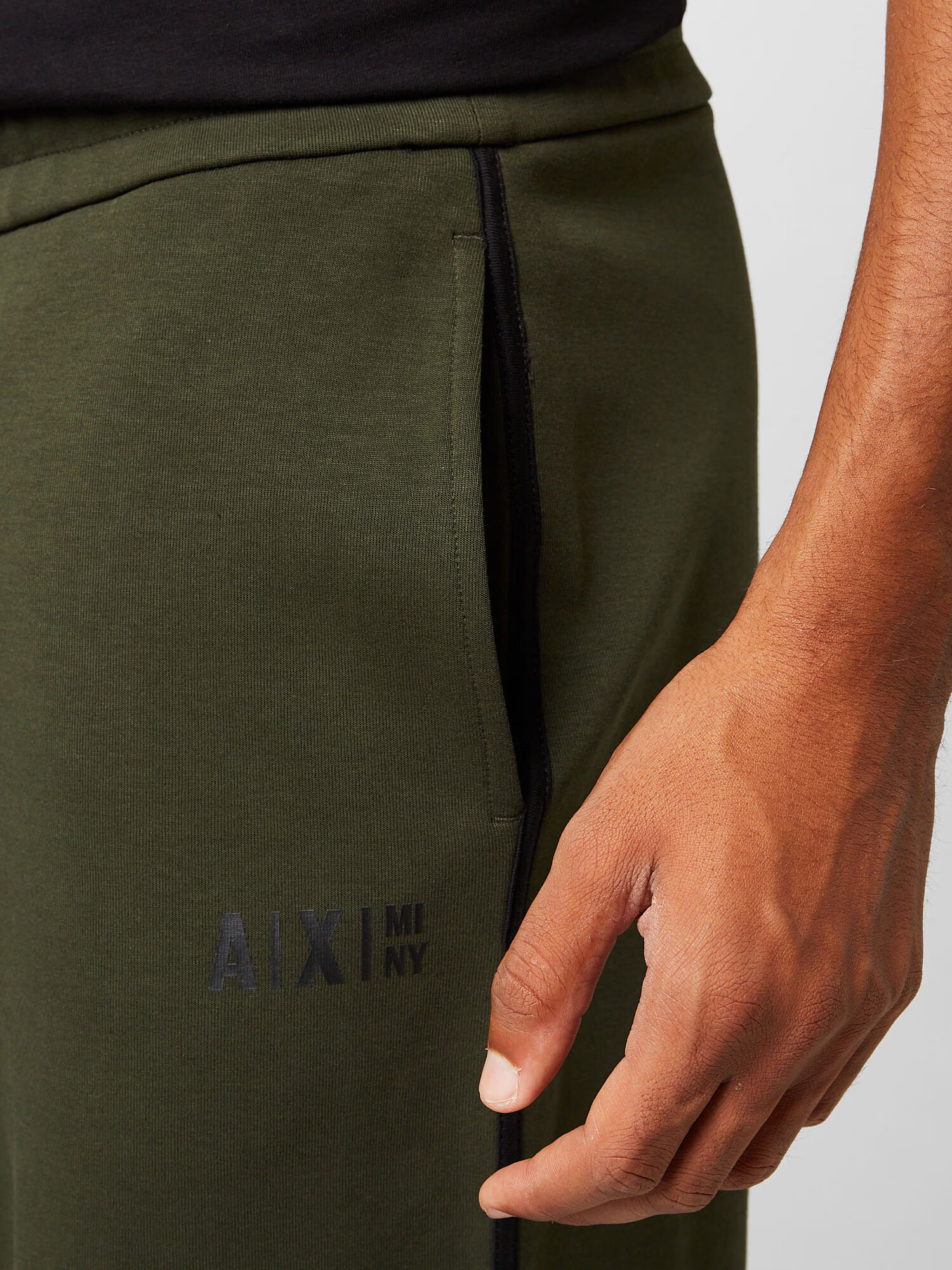 ARMANI EXCHANGE Pantaloni verde închis - Pled.ro