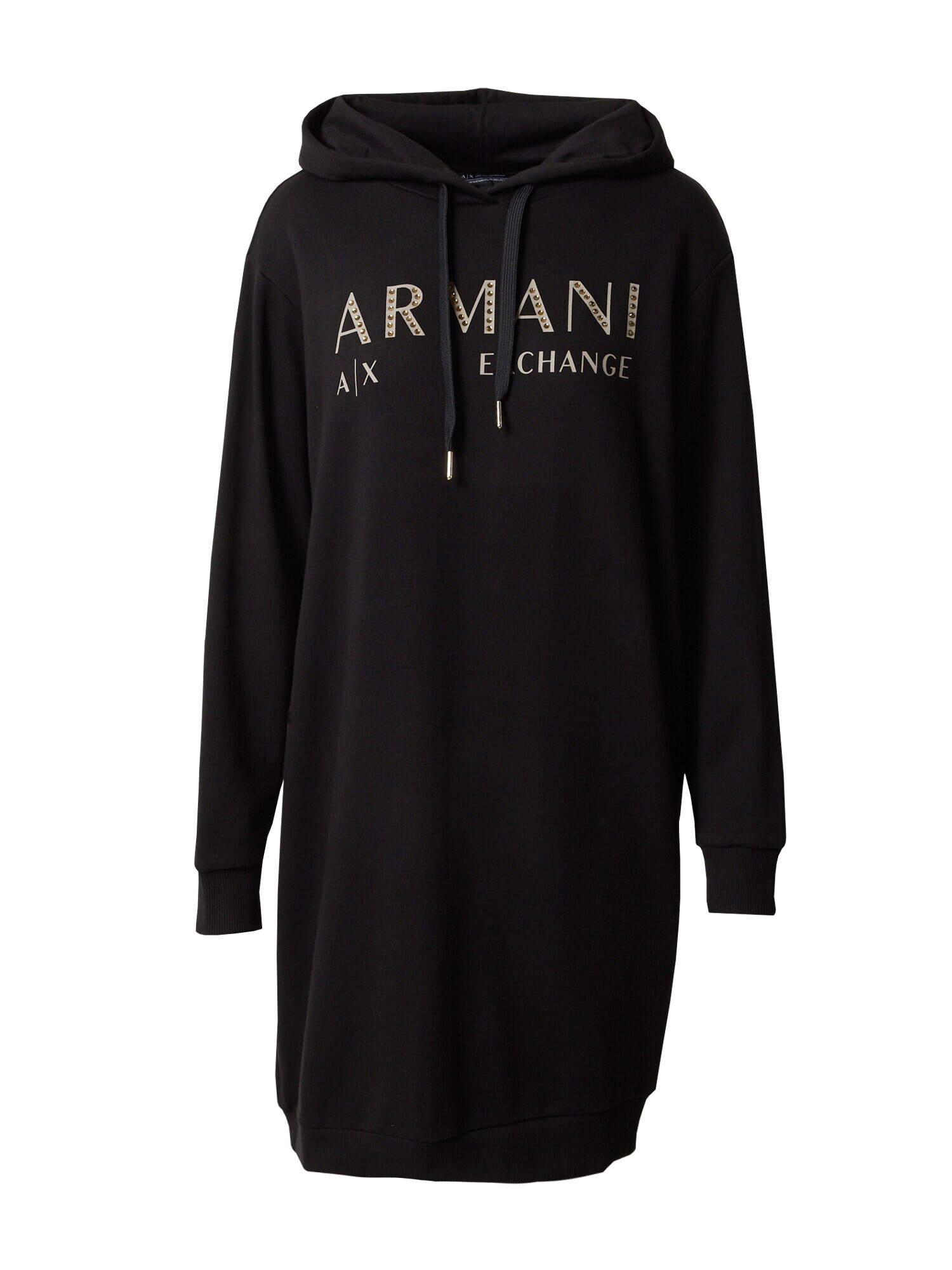 ARMANI EXCHANGE Rochie galben auriu / negru - Pled.ro