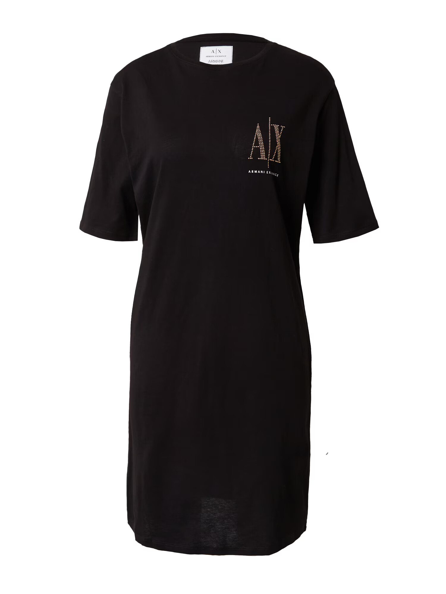 ARMANI EXCHANGE Rochie negru / alb - Pled.ro