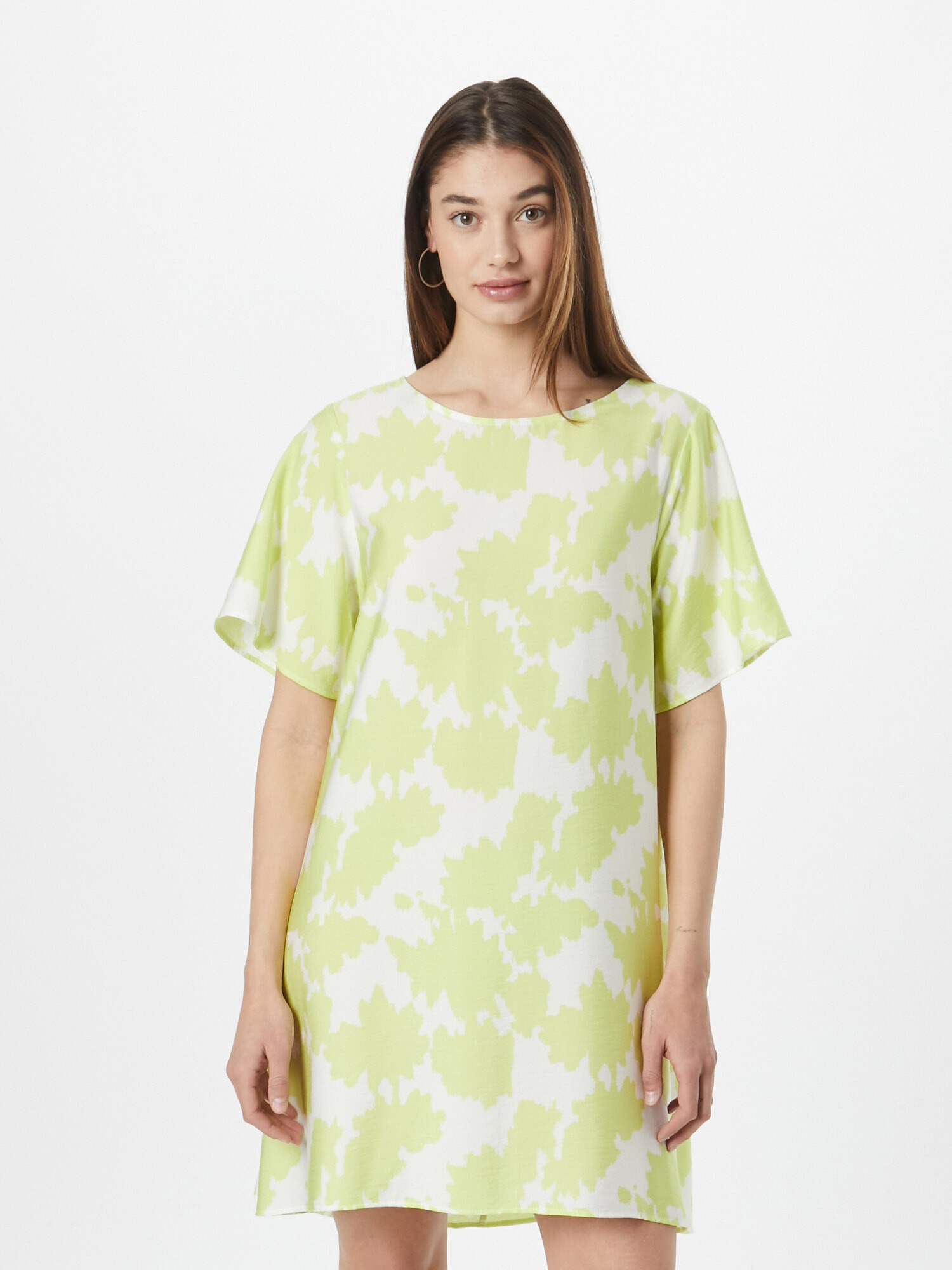 ARMANI EXCHANGE Rochie verde deschis / alb - Pled.ro