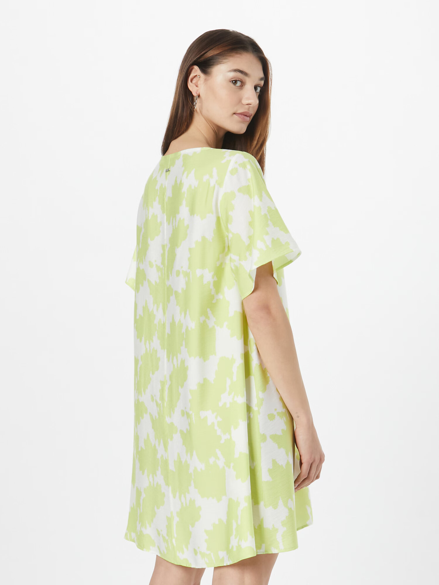 ARMANI EXCHANGE Rochie verde deschis / alb - Pled.ro