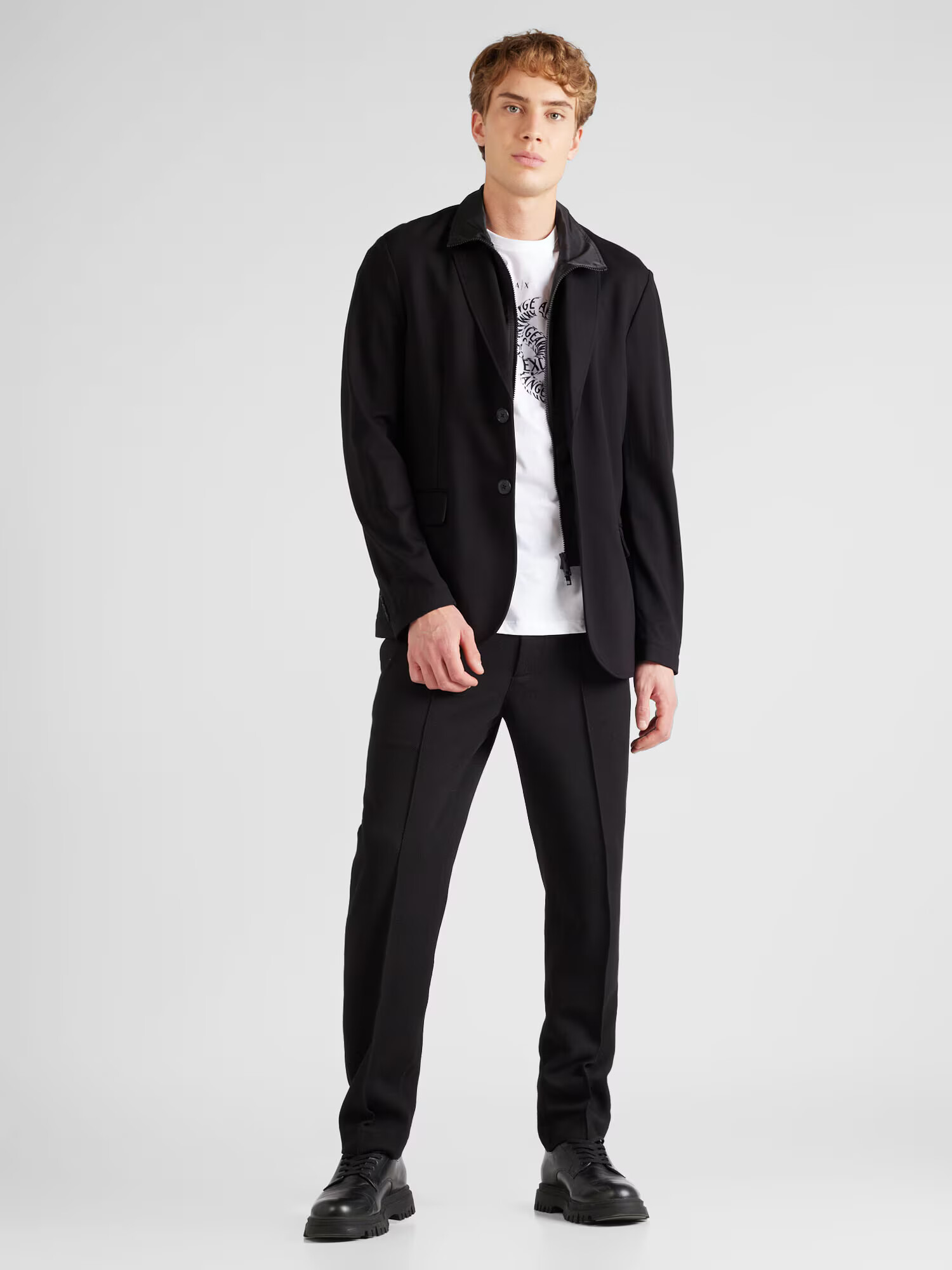 ARMANI EXCHANGE Sacou negru - Pled.ro