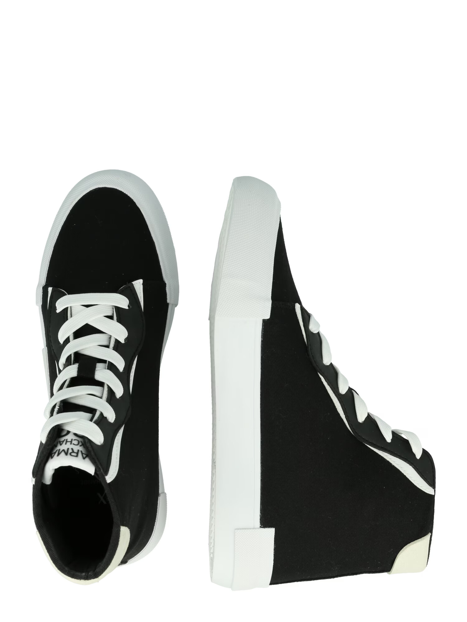 ARMANI EXCHANGE Sneaker înalt negru - Pled.ro