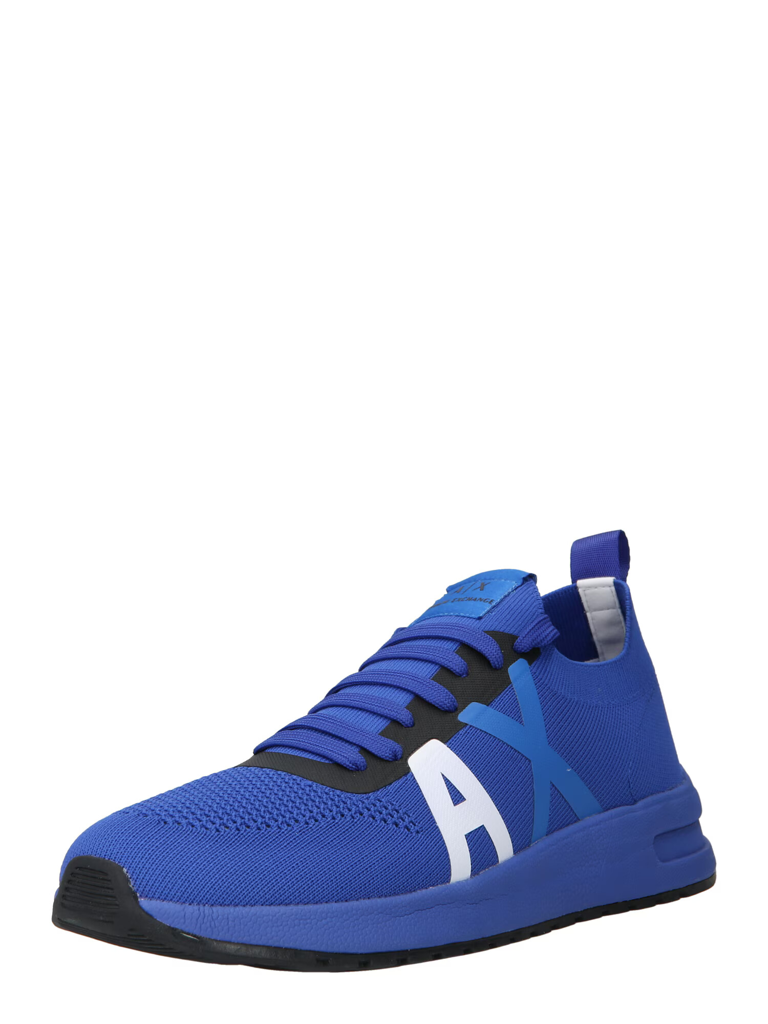 ARMANI EXCHANGE Sneaker low albastru regal / alb - Pled.ro