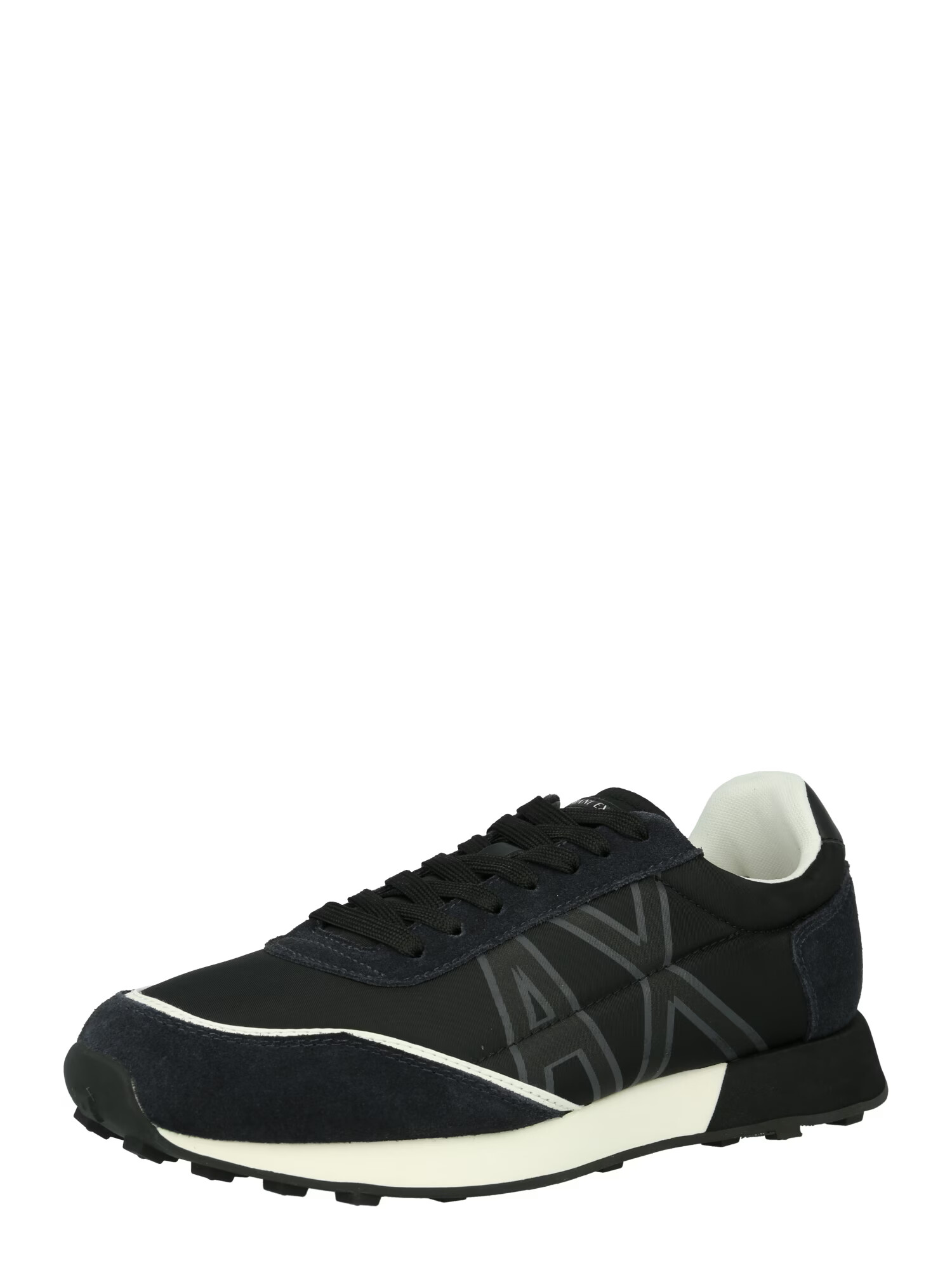 ARMANI EXCHANGE Sneaker low bleumarin / maro închis / gri - Pled.ro