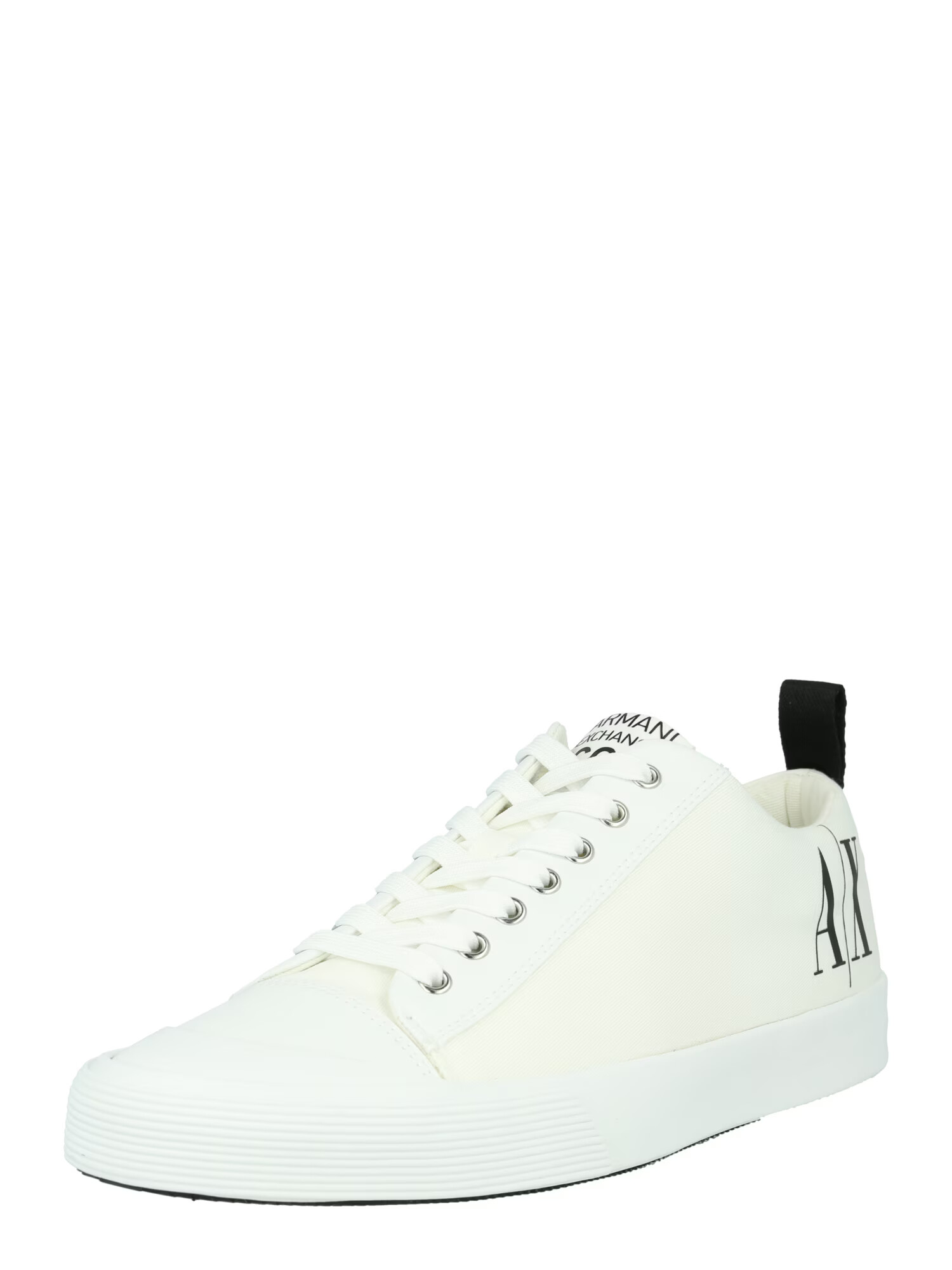 ARMANI EXCHANGE Sneaker low negru / alb - Pled.ro