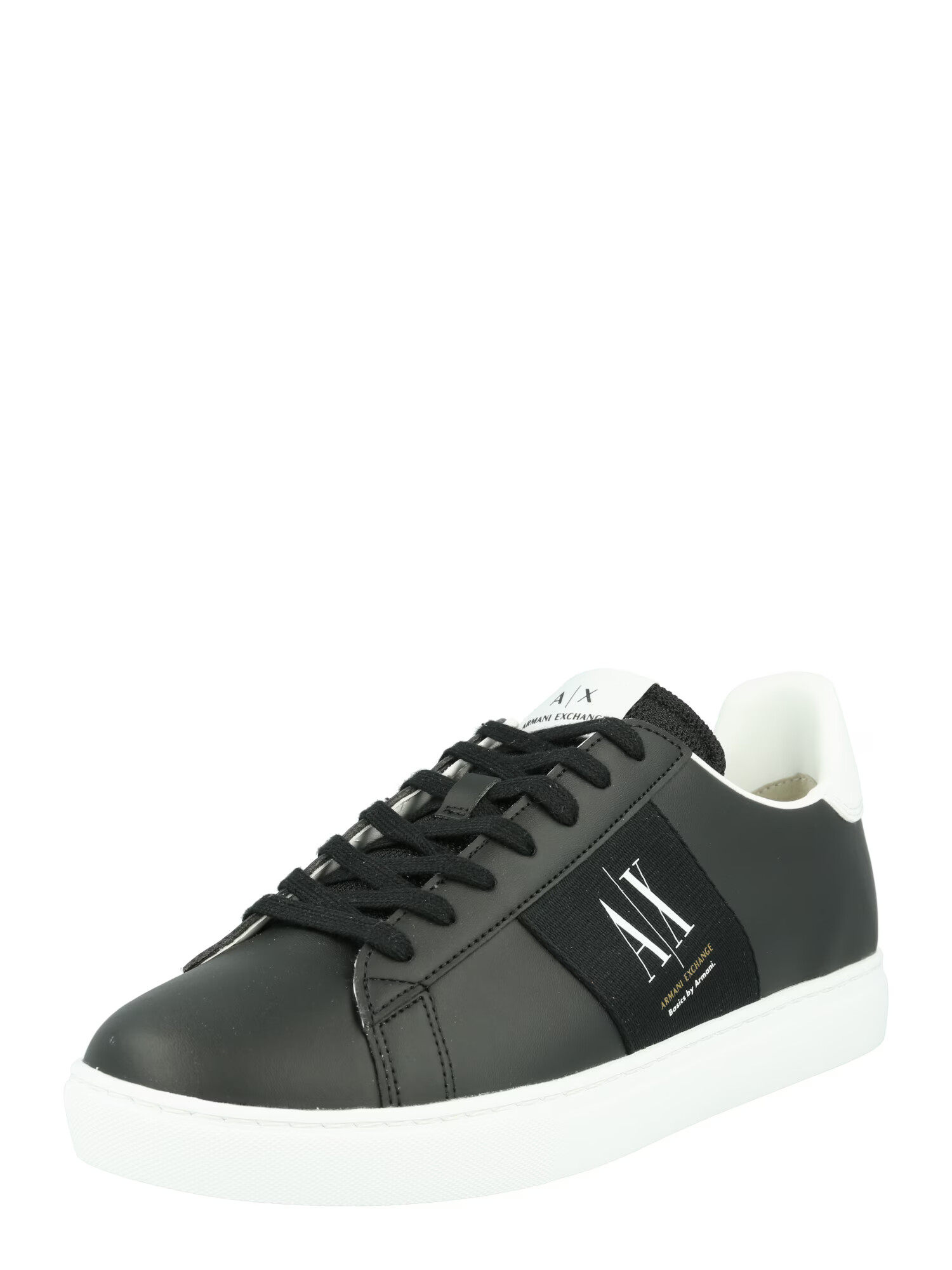 ARMANI EXCHANGE Sneaker low negru / alb - Pled.ro