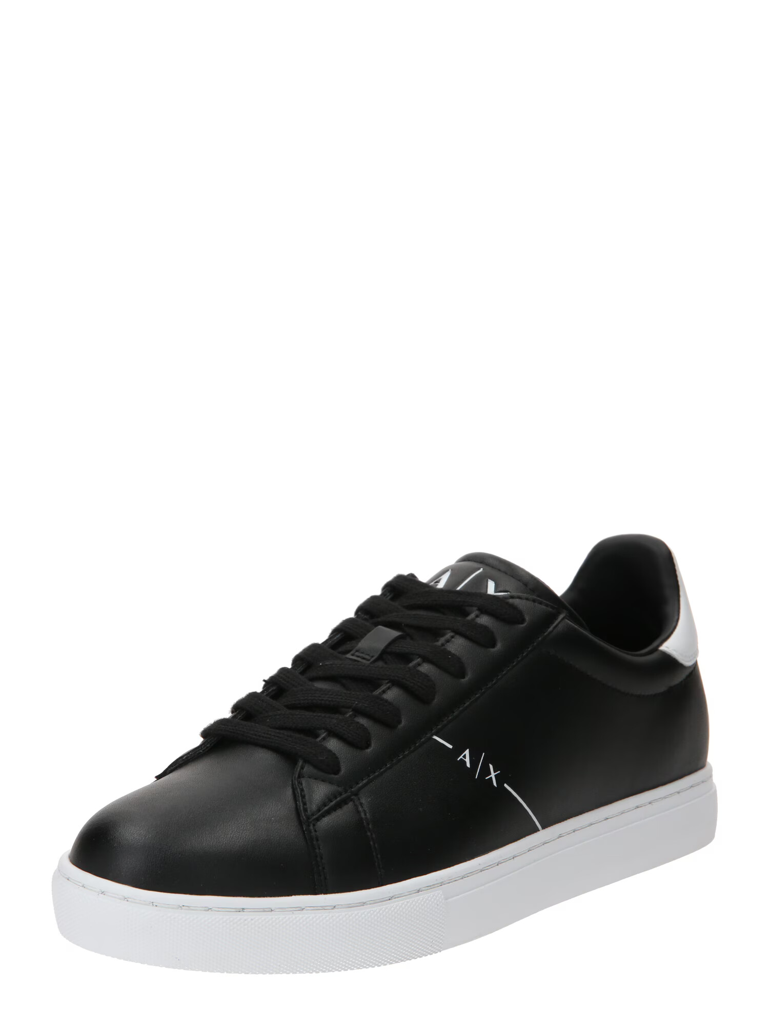 ARMANI EXCHANGE Sneaker low negru / alb - Pled.ro