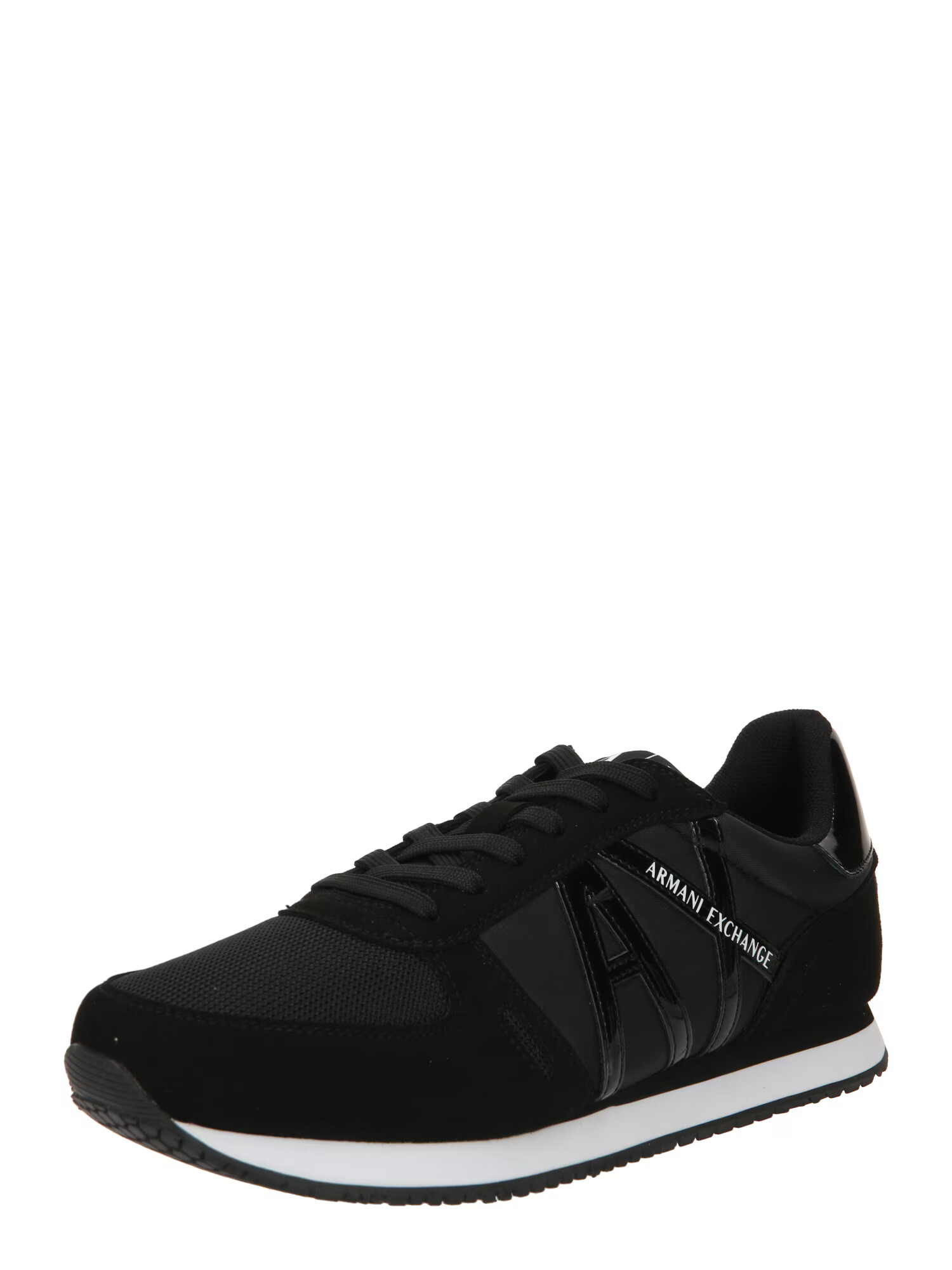 ARMANI EXCHANGE Sneaker low negru / alb murdar - Pled.ro