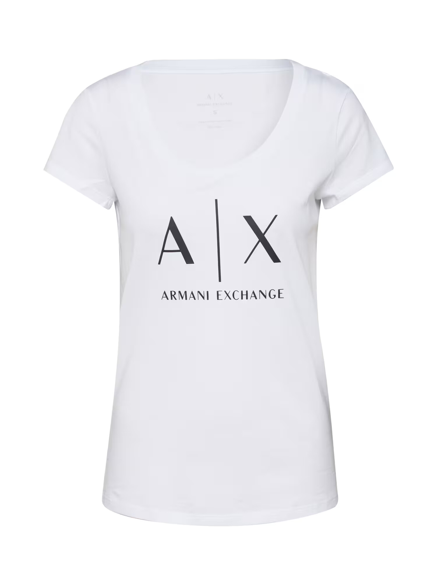 ARMANI EXCHANGE Tricou '8NYT70' alb - Pled.ro