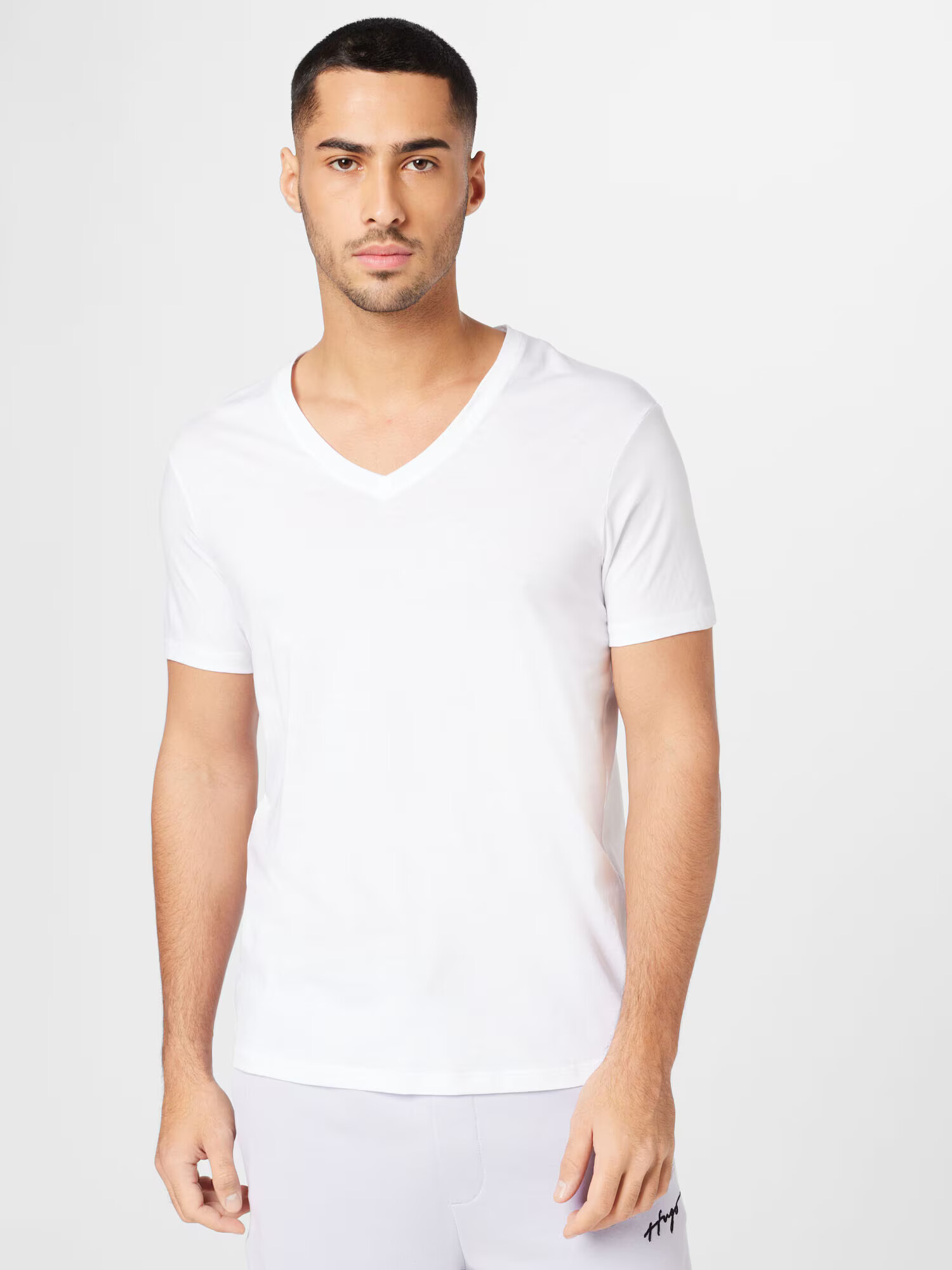 ARMANI EXCHANGE Tricou alb - Pled.ro