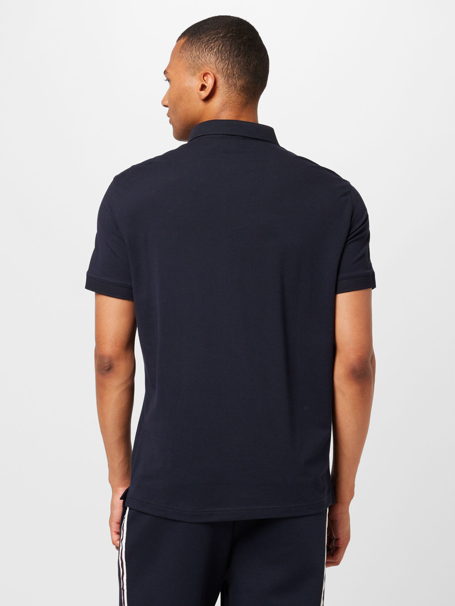 ARMANI EXCHANGE Tricou bleumarin / roșu vin / alb - Pled.ro