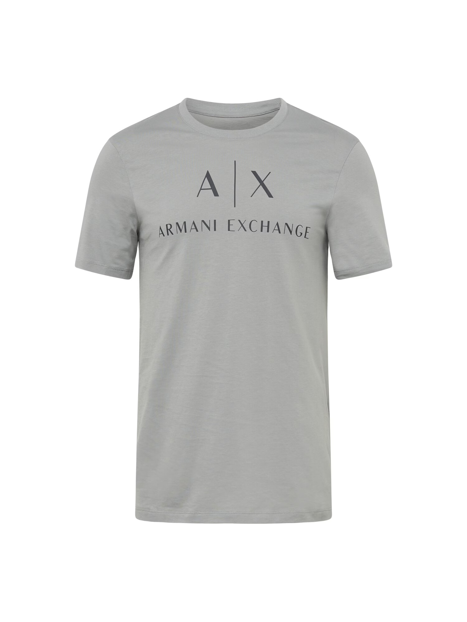 ARMANI EXCHANGE Tricou grej / negru - Pled.ro