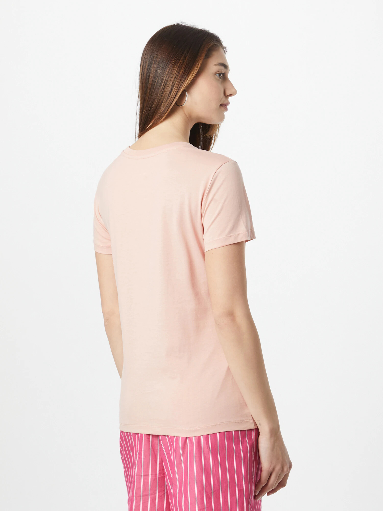 ARMANI EXCHANGE Tricou mov pastel / roz / roz - Pled.ro