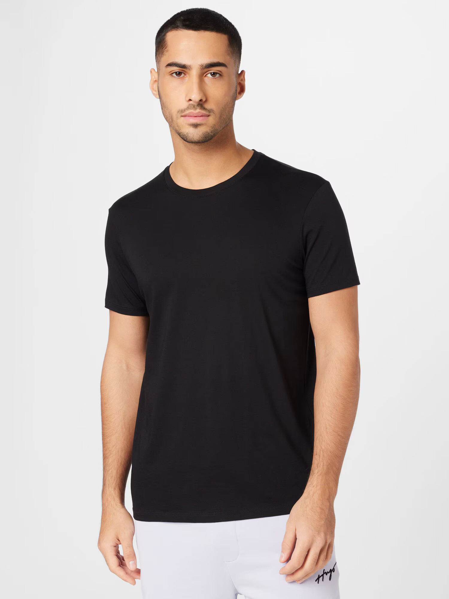 ARMANI EXCHANGE Tricou negru - Pled.ro