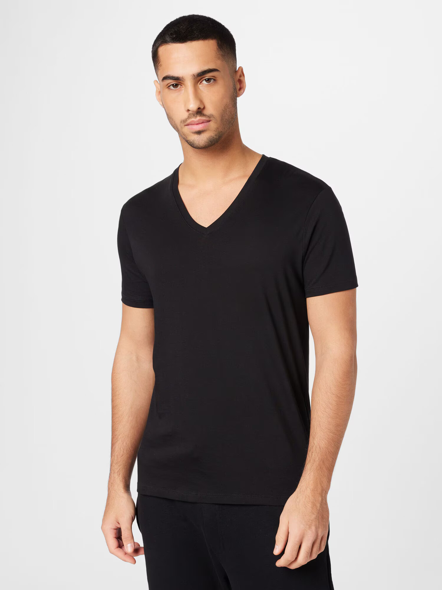 ARMANI EXCHANGE Tricou negru - Pled.ro